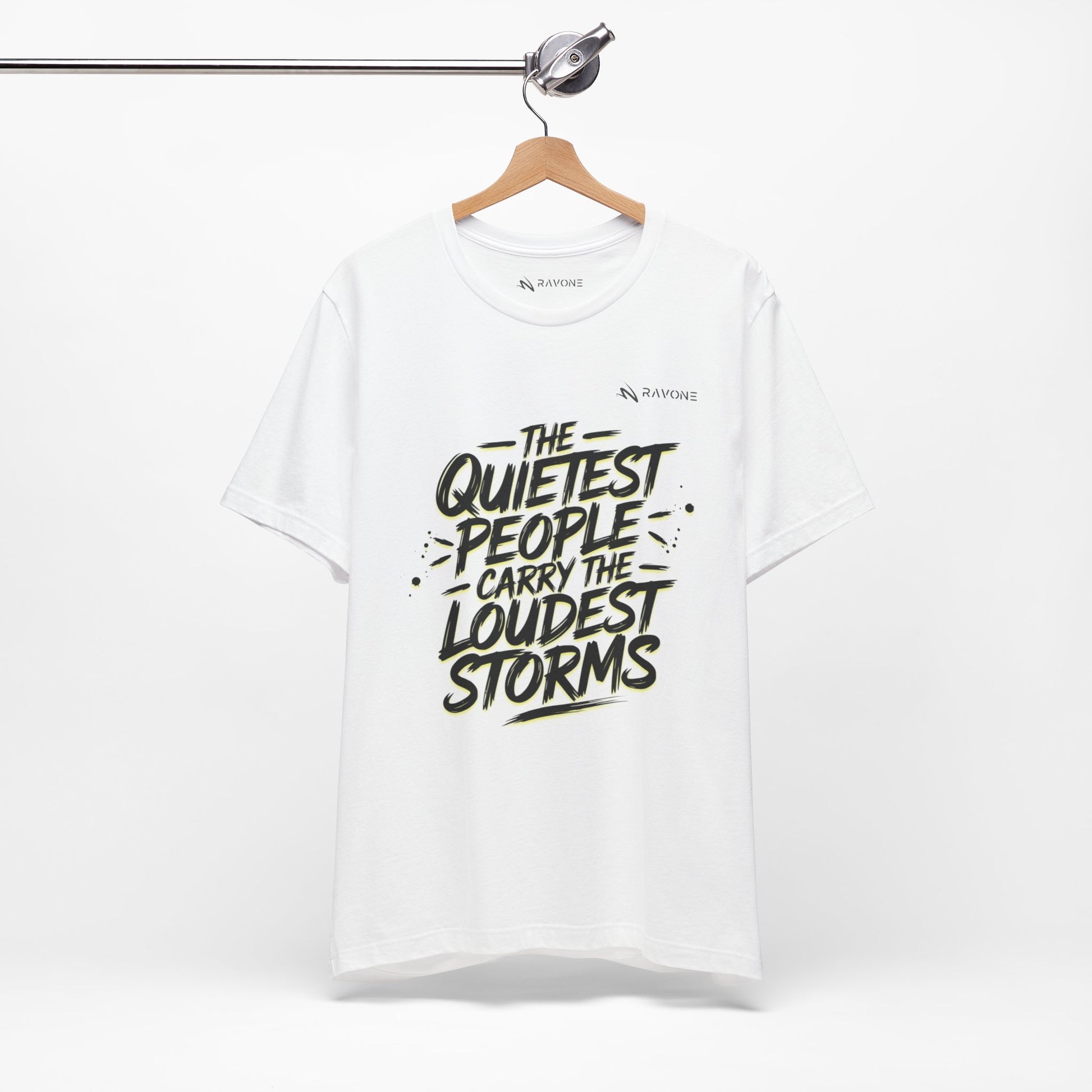 "The Quietest People Carry the Loudest Storms" Unisex Tee