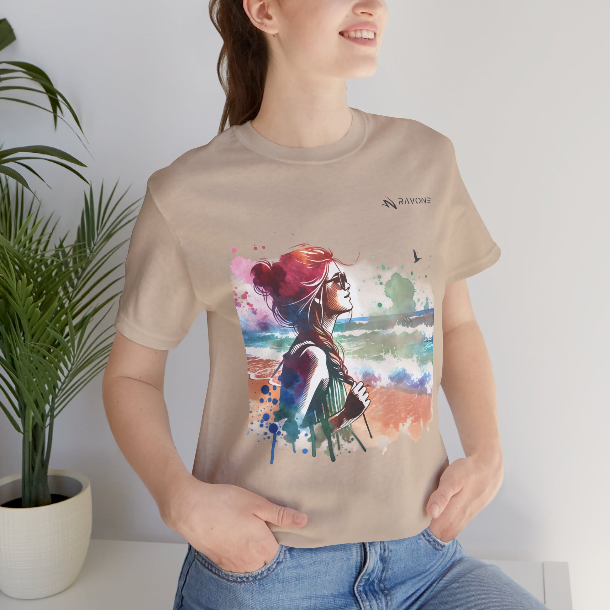 "Waves of Her Own" Unisex Tee