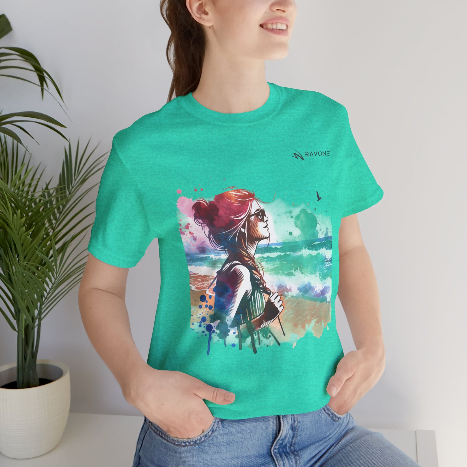 "Waves of Her Own" Unisex Tee