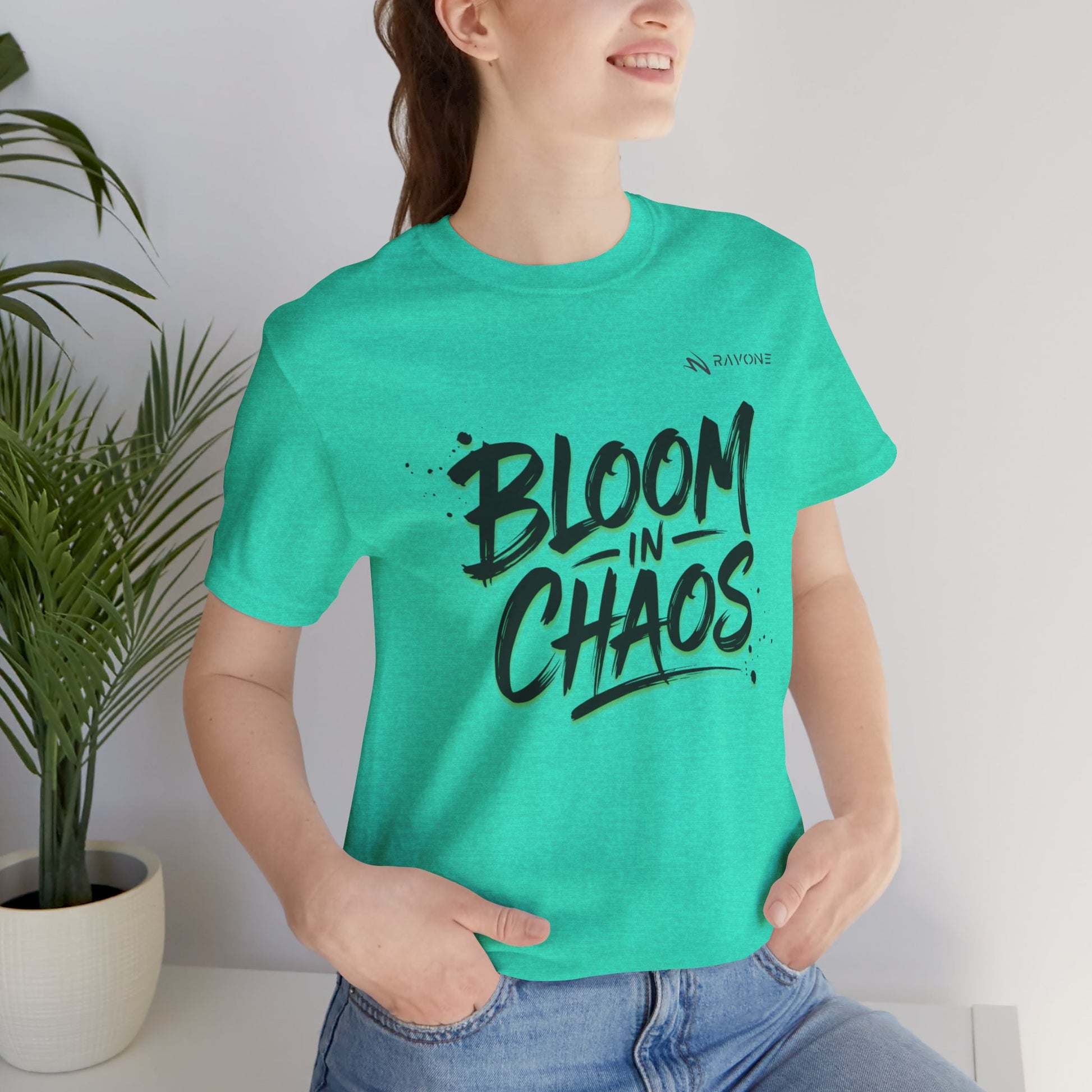 "Bloom in Chaos" Unisex Tee
