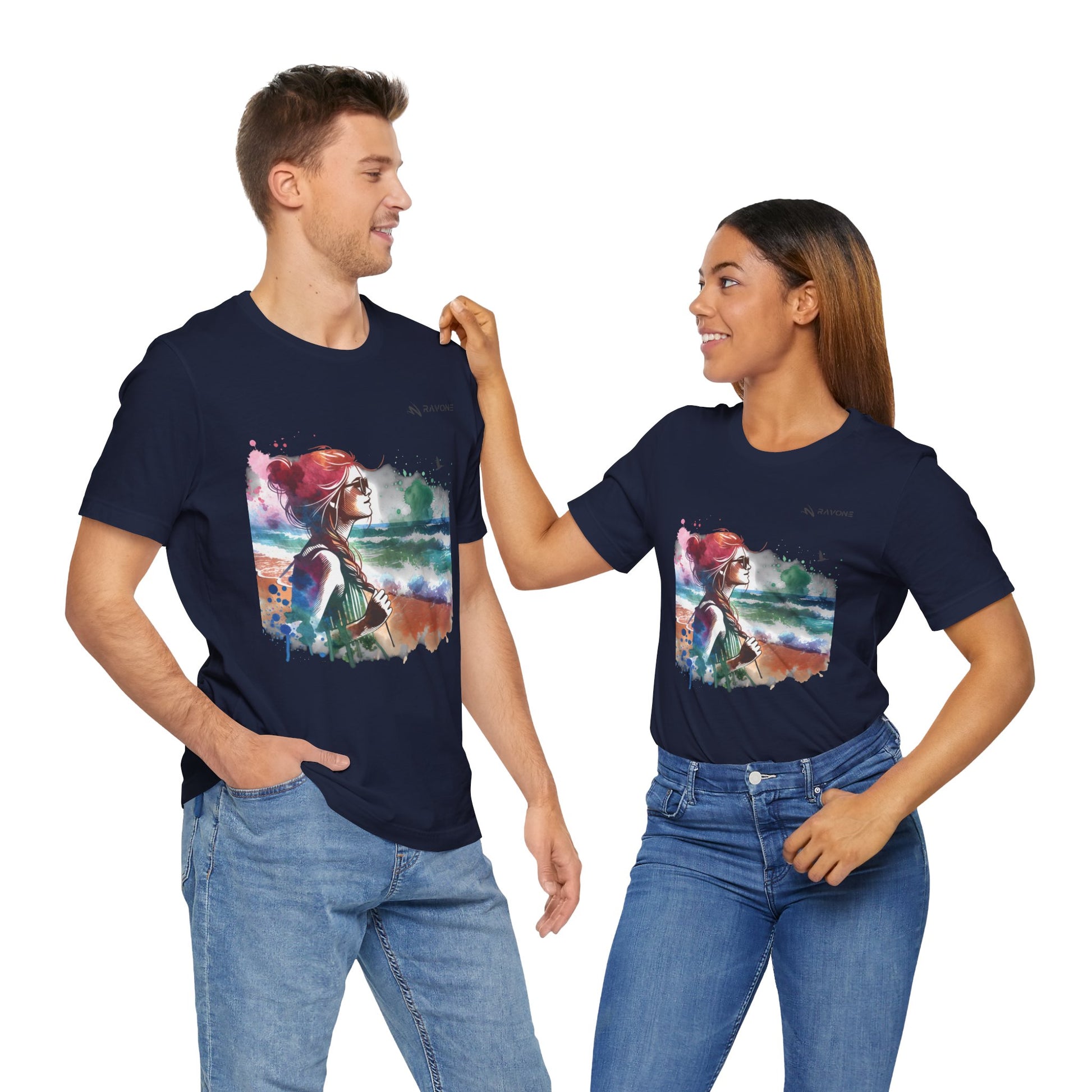 "Waves of Her Own" Unisex Tee