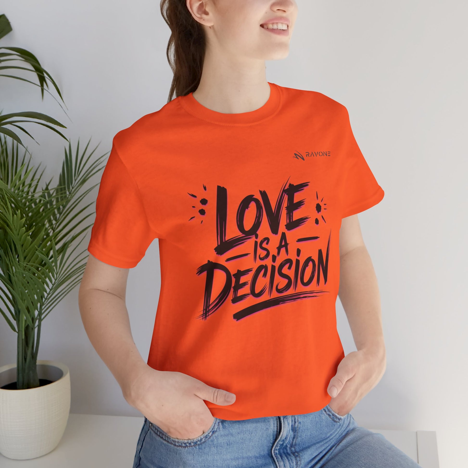 "Love is a Decision" Unisex Tee