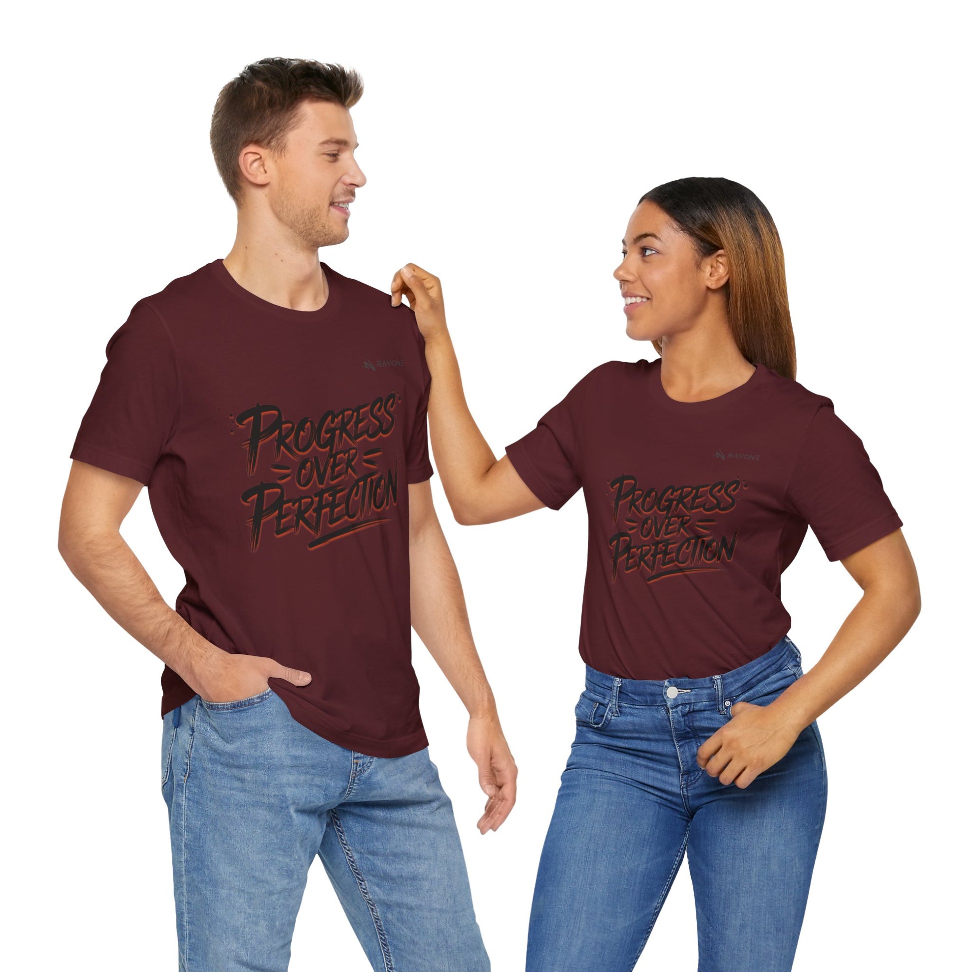 "Progress Over Perfection" Unisex Tee