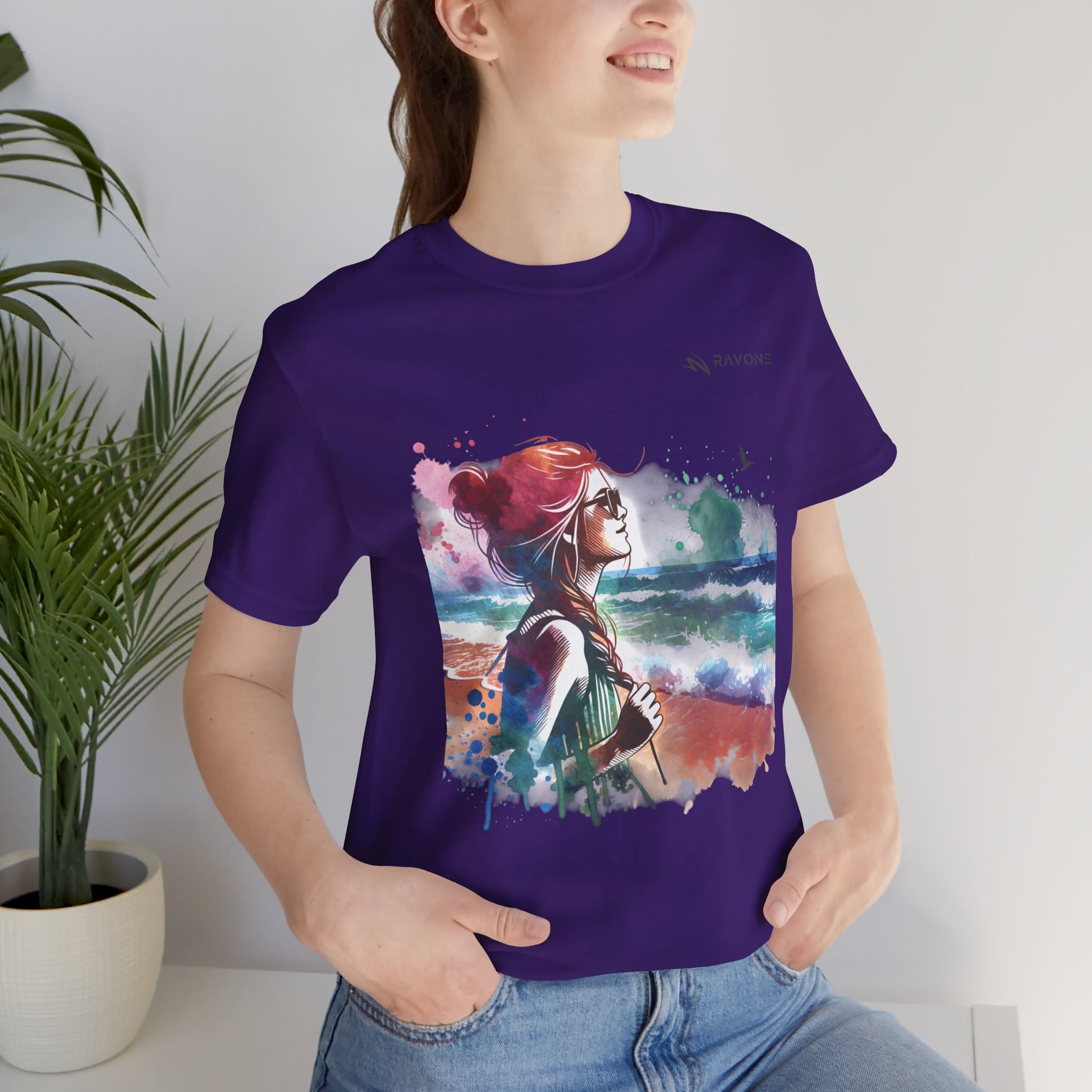 "Waves of Her Own" Unisex Tee