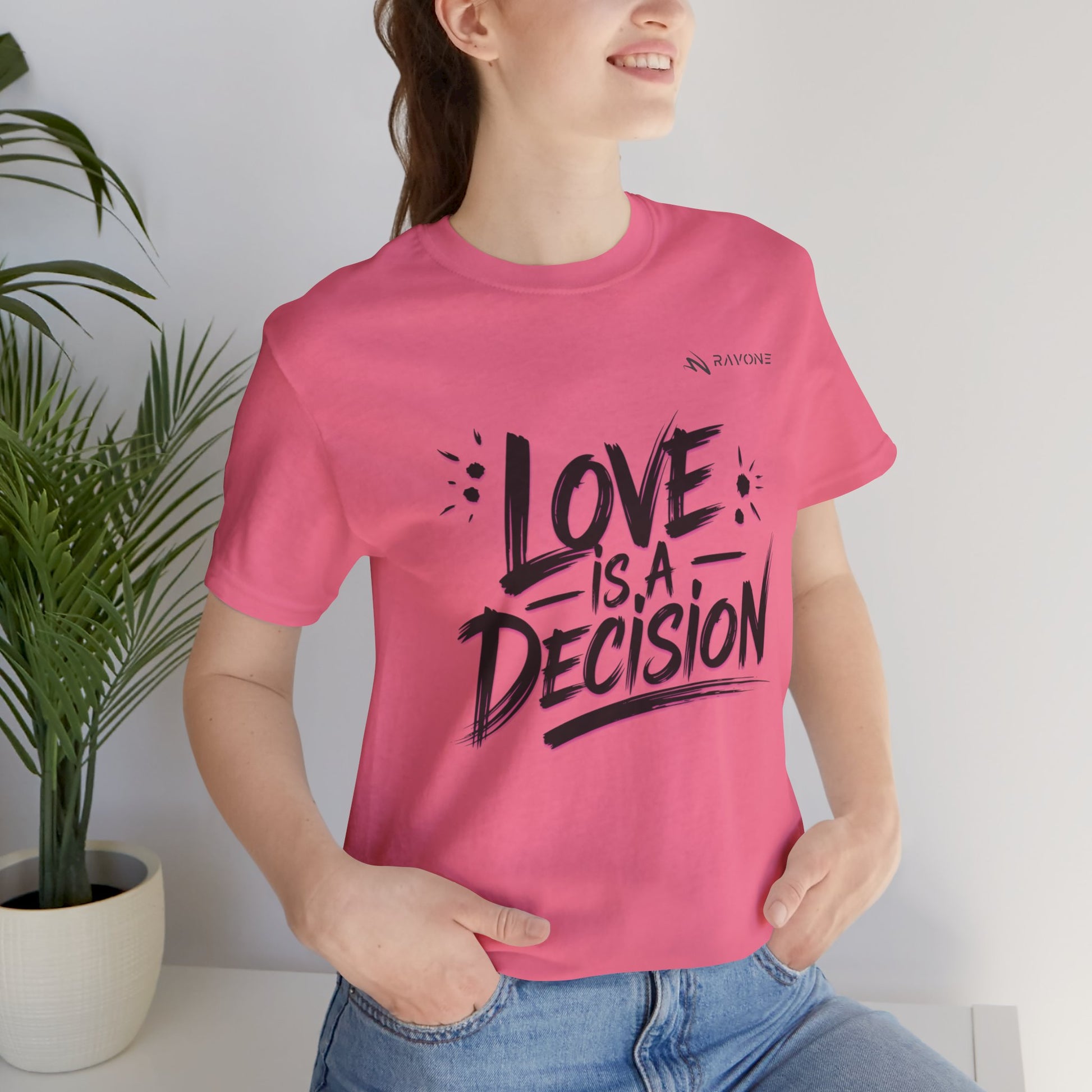 "Love is a Decision" Unisex Tee