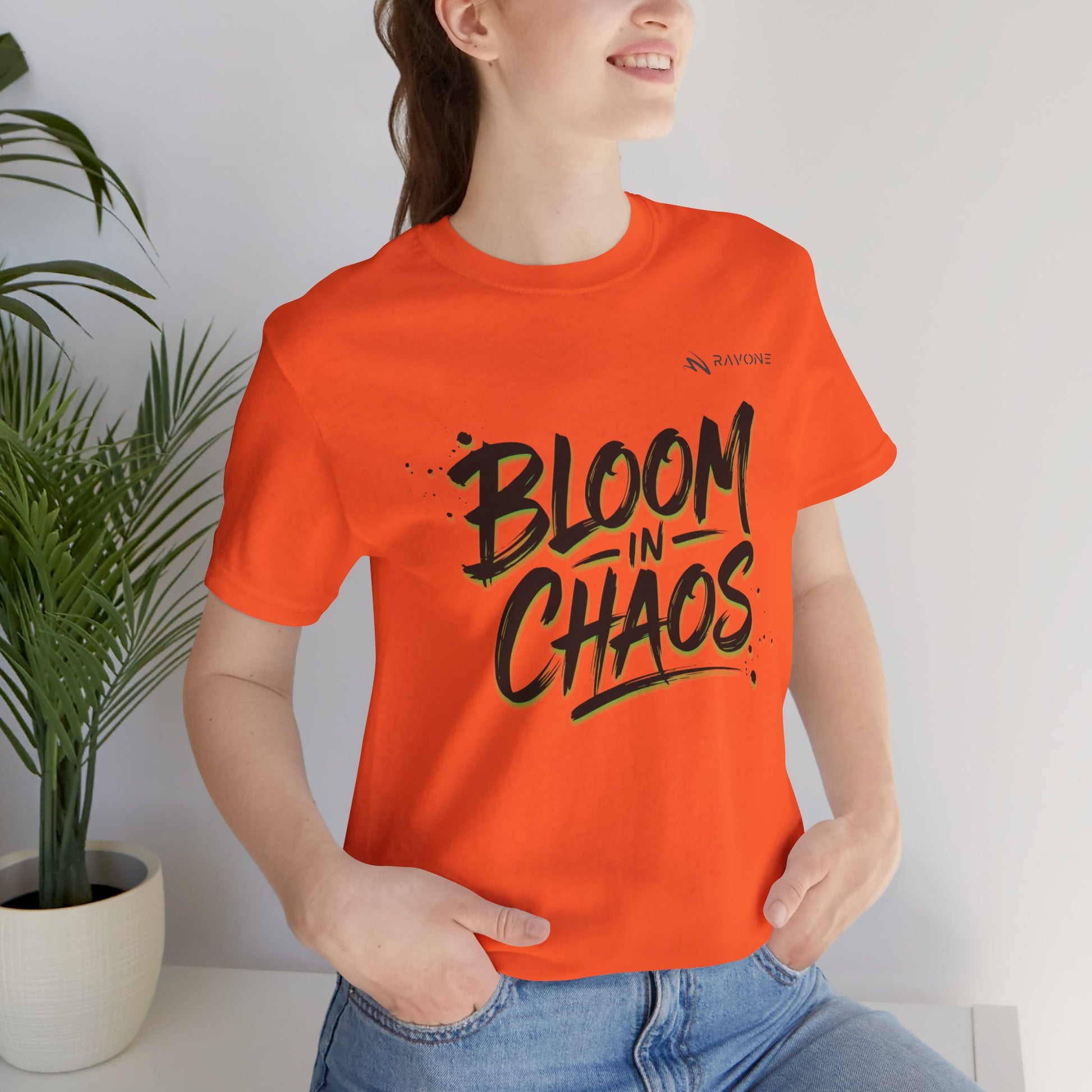 "Bloom in Chaos" Unisex Tee