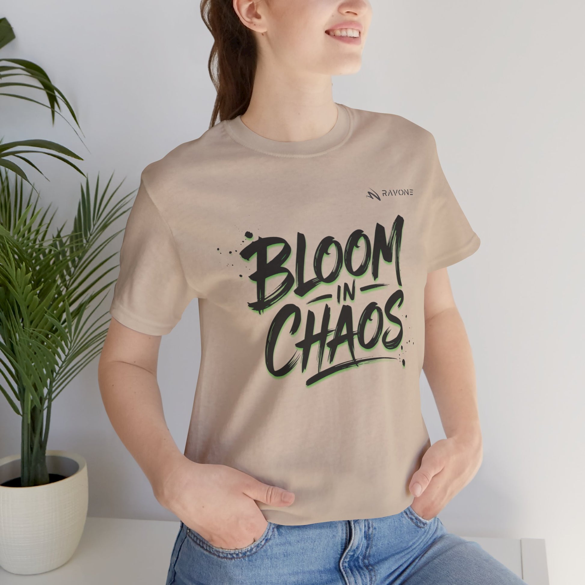 "Bloom in Chaos" Unisex Tee