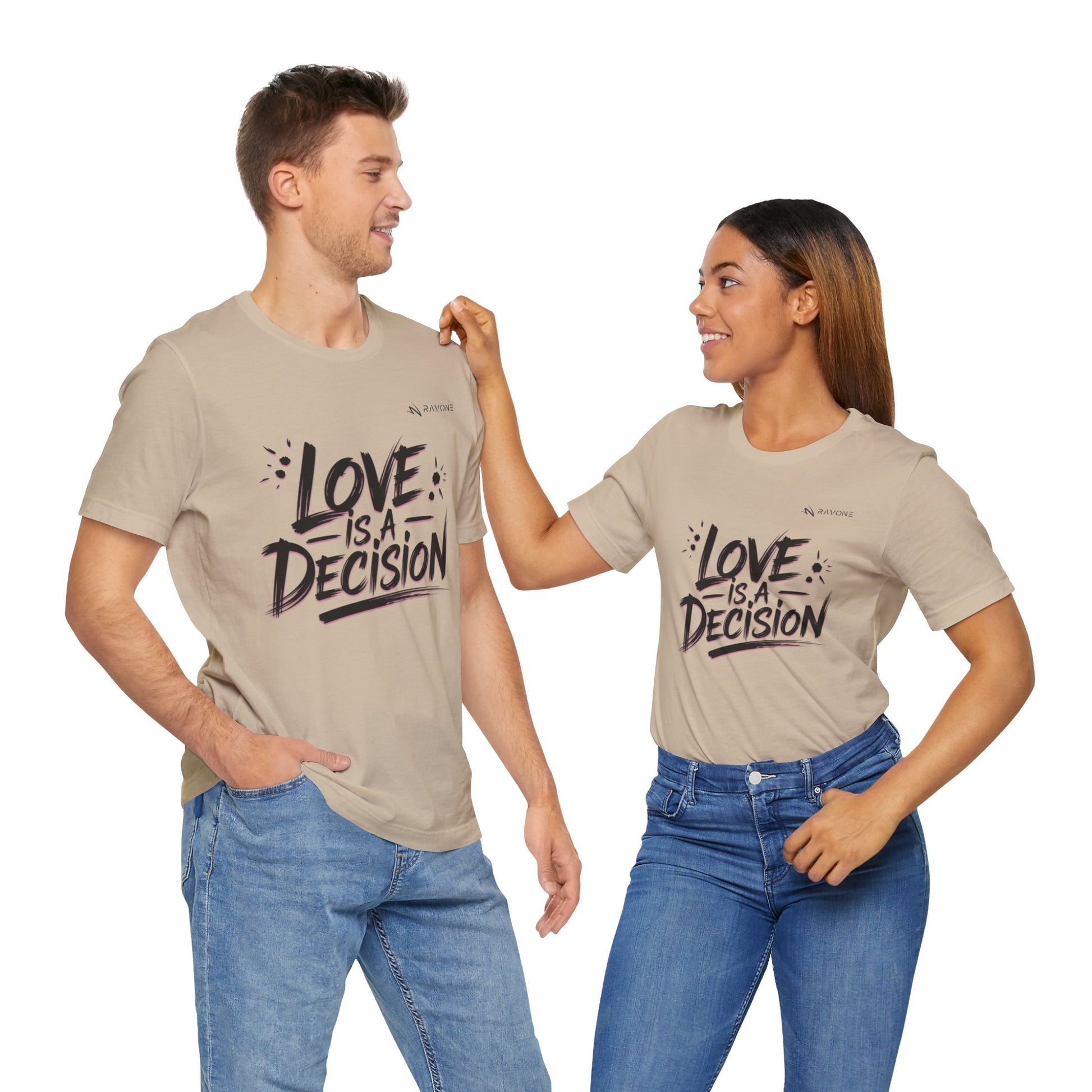 "Love is a Decision" Unisex Tee