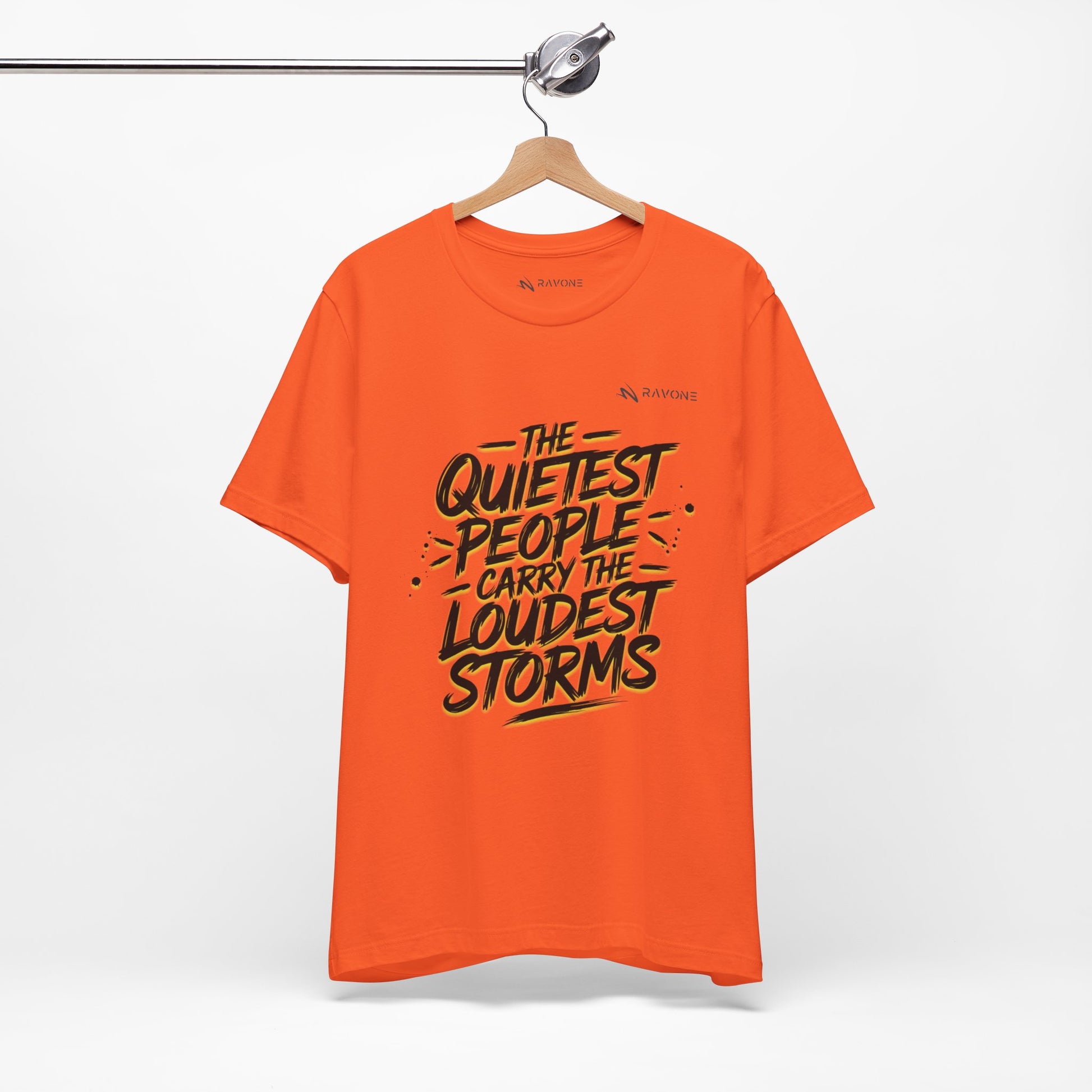 "The Quietest People Carry the Loudest Storms" Unisex Tee