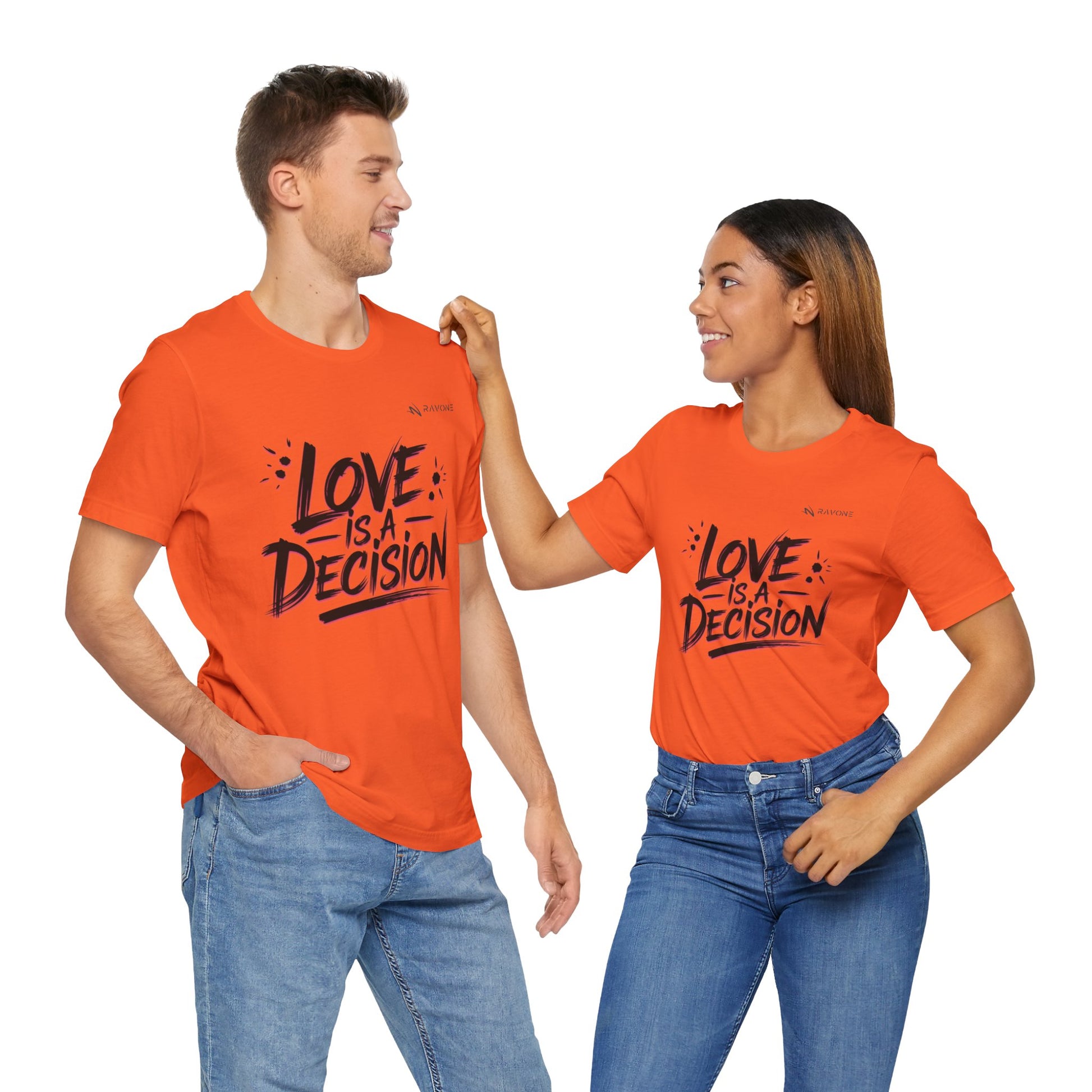 "Love is a Decision" Unisex Tee