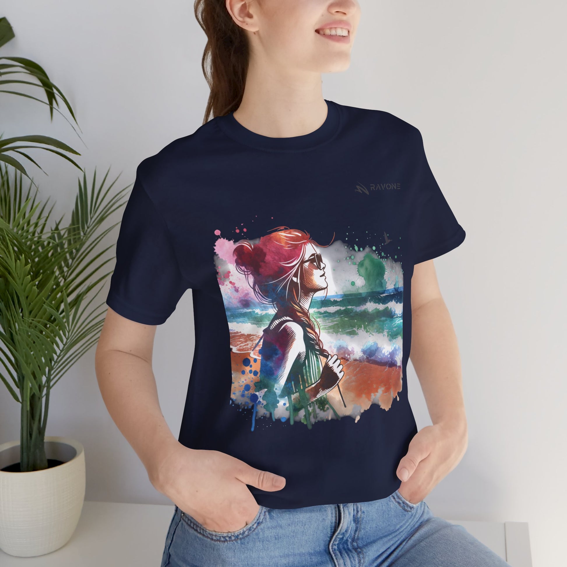 "Waves of Her Own" Unisex Tee