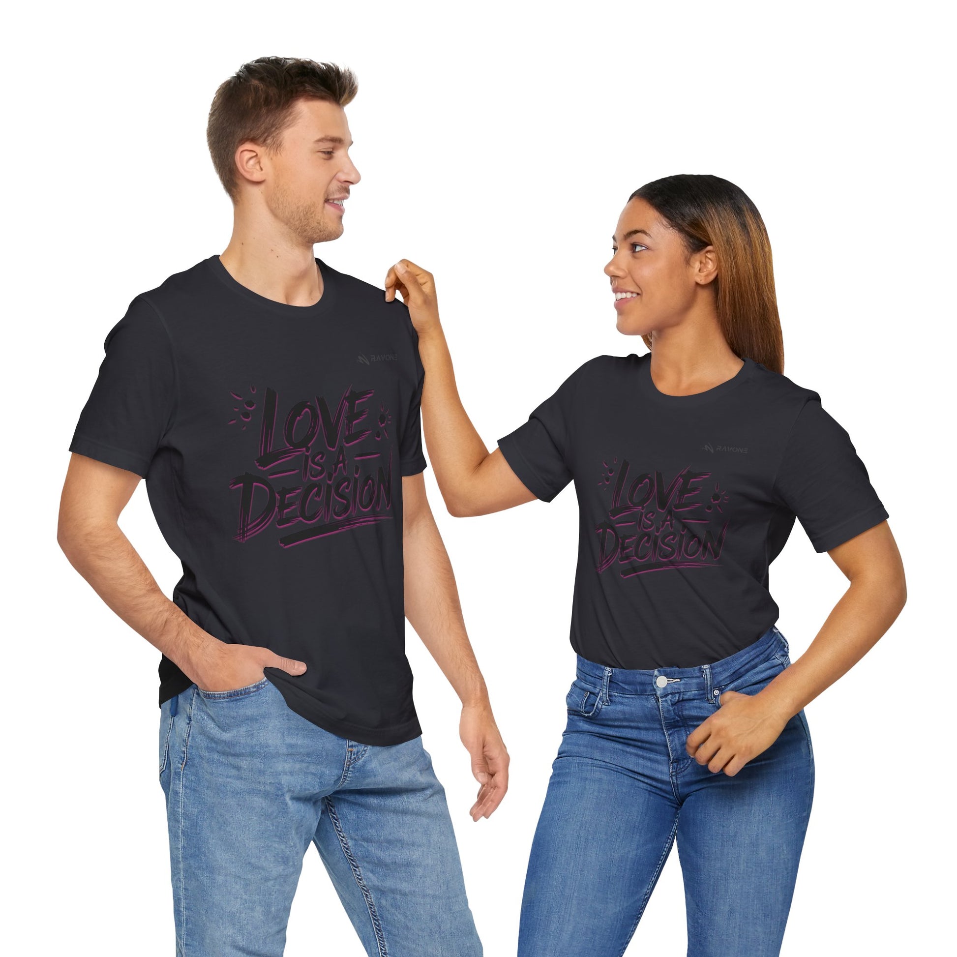 "Love is a Decision" Unisex Tee