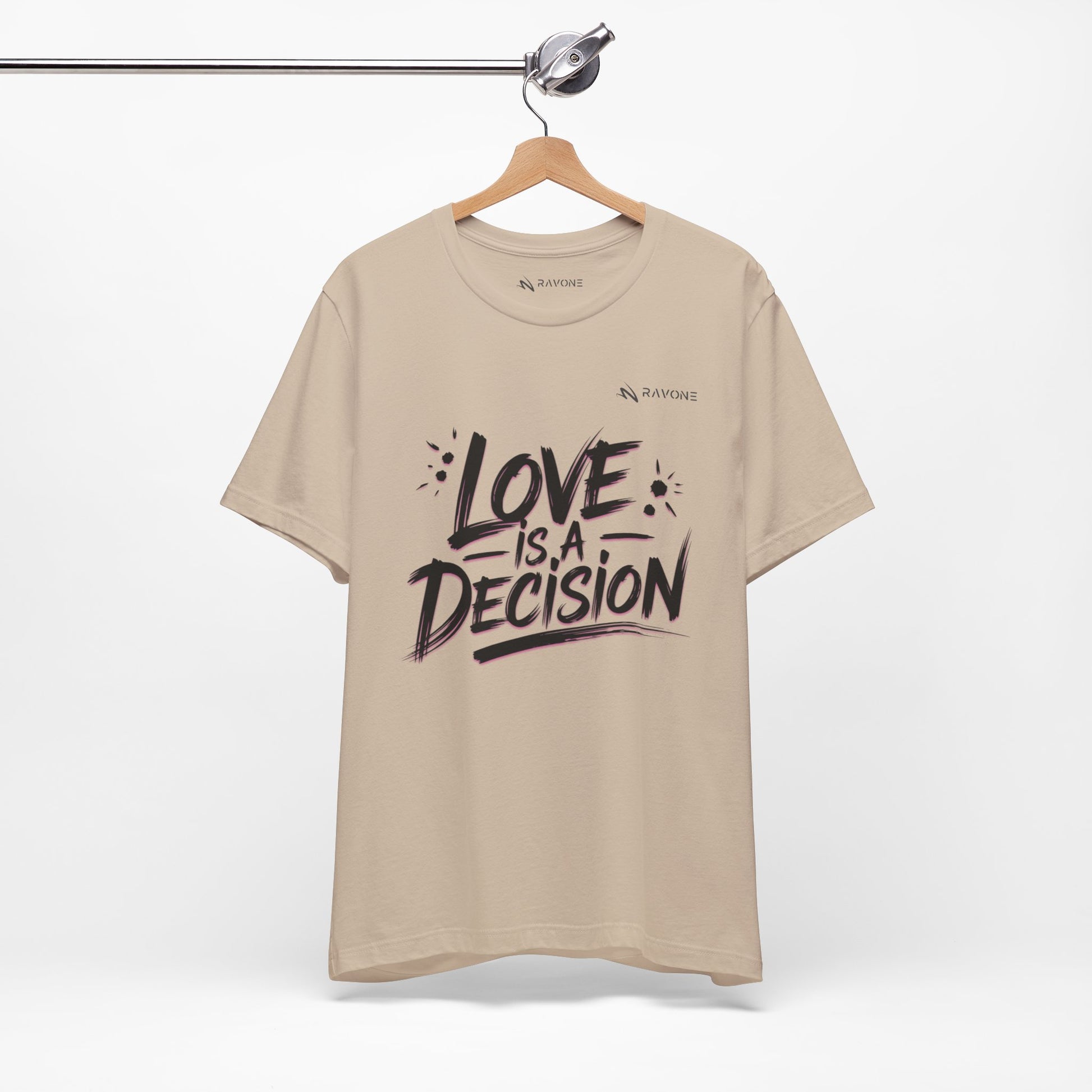 "Love is a Decision" Unisex Tee
