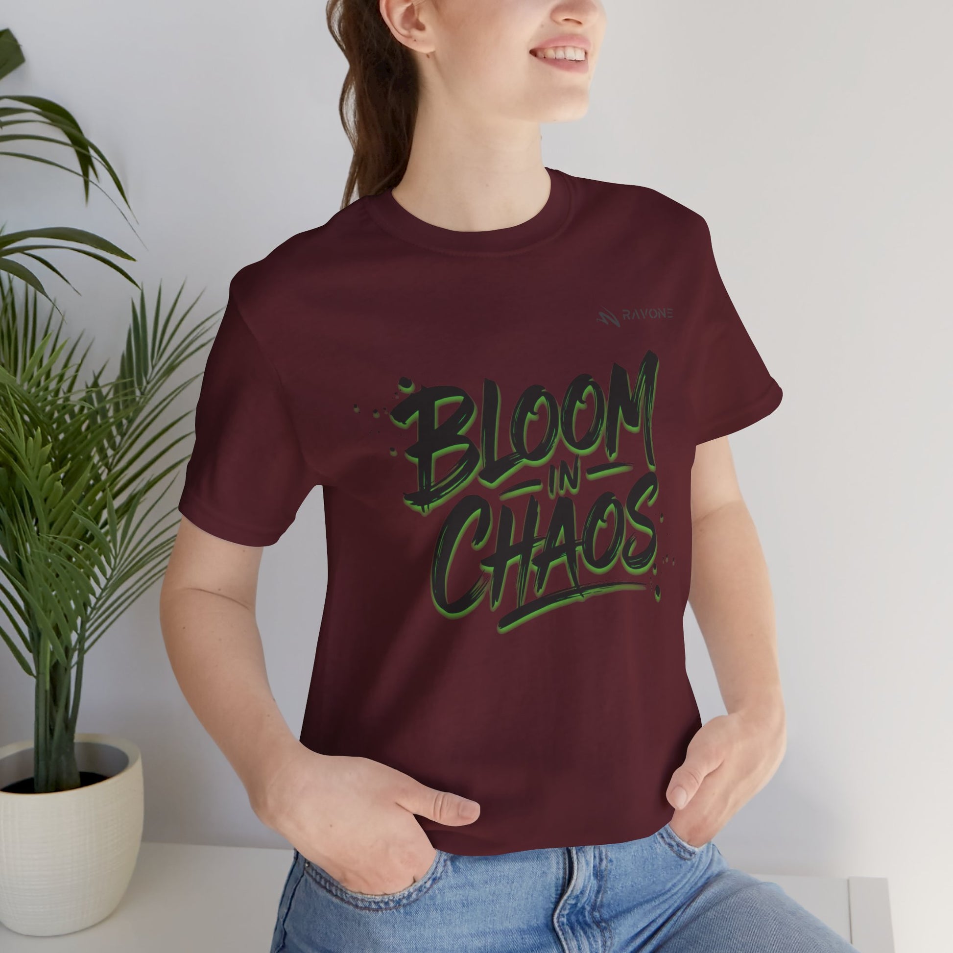 "Bloom in Chaos" Unisex Tee