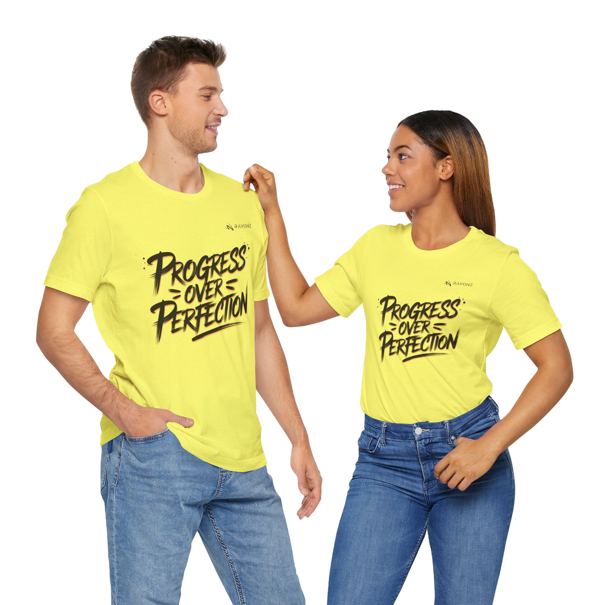 "Progress Over Perfection" Unisex Tee