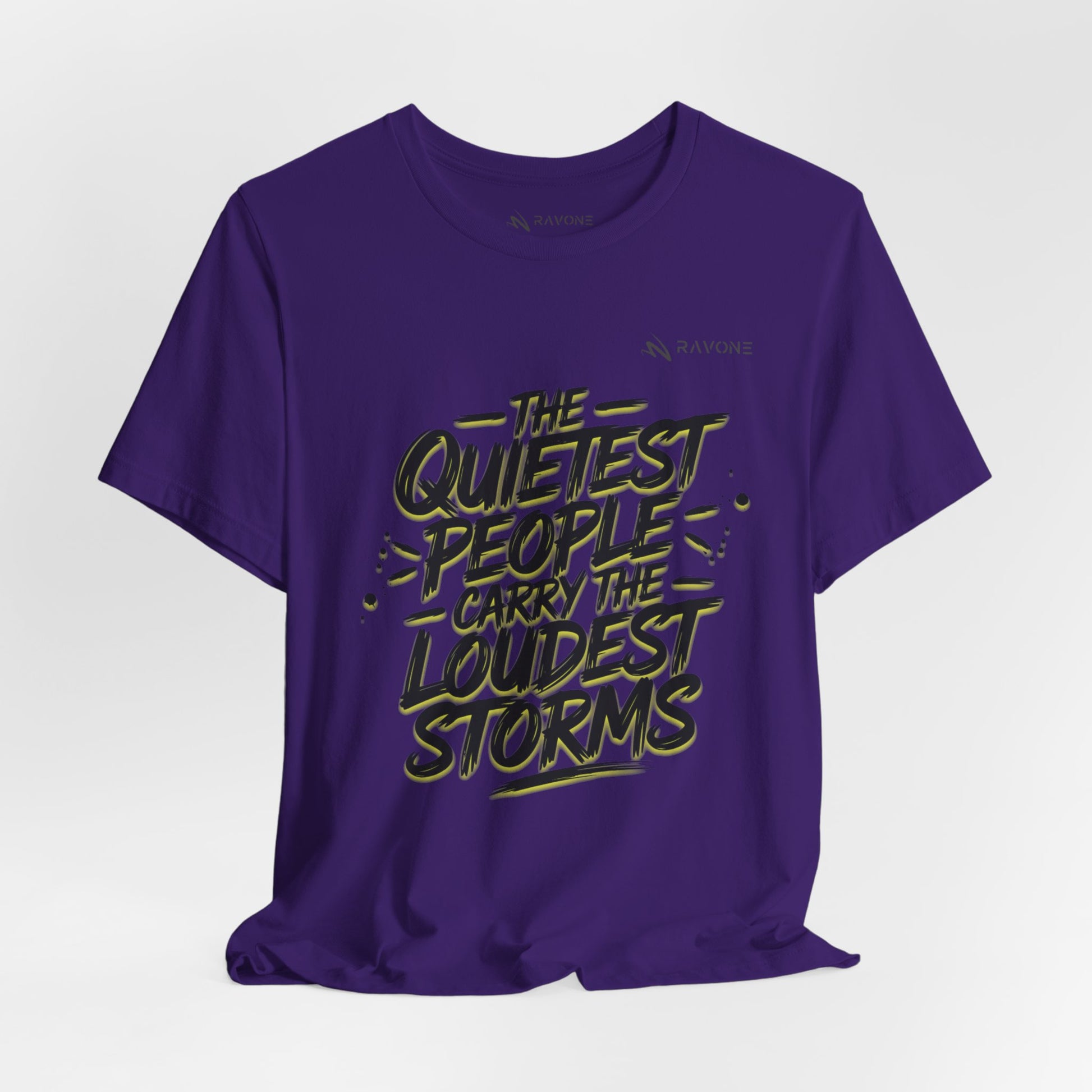 "The Quietest People Carry the Loudest Storms" Unisex Tee