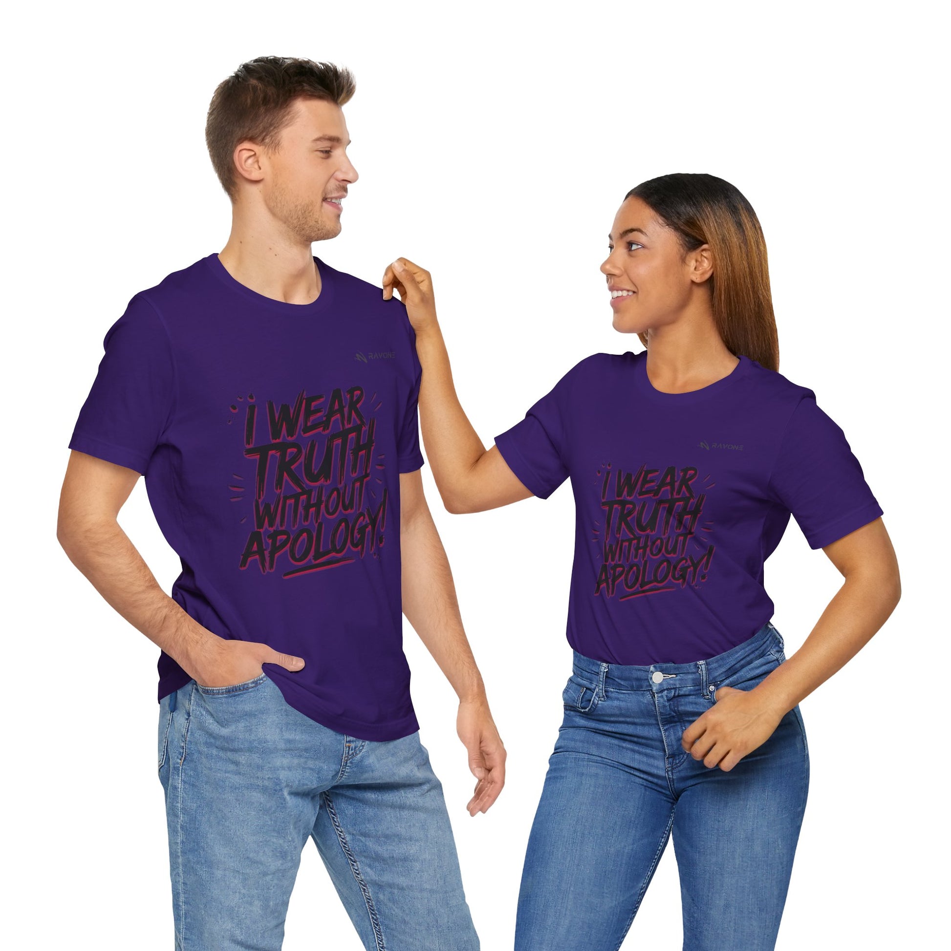"I Wear Truth Without Apology" Unisex Tee