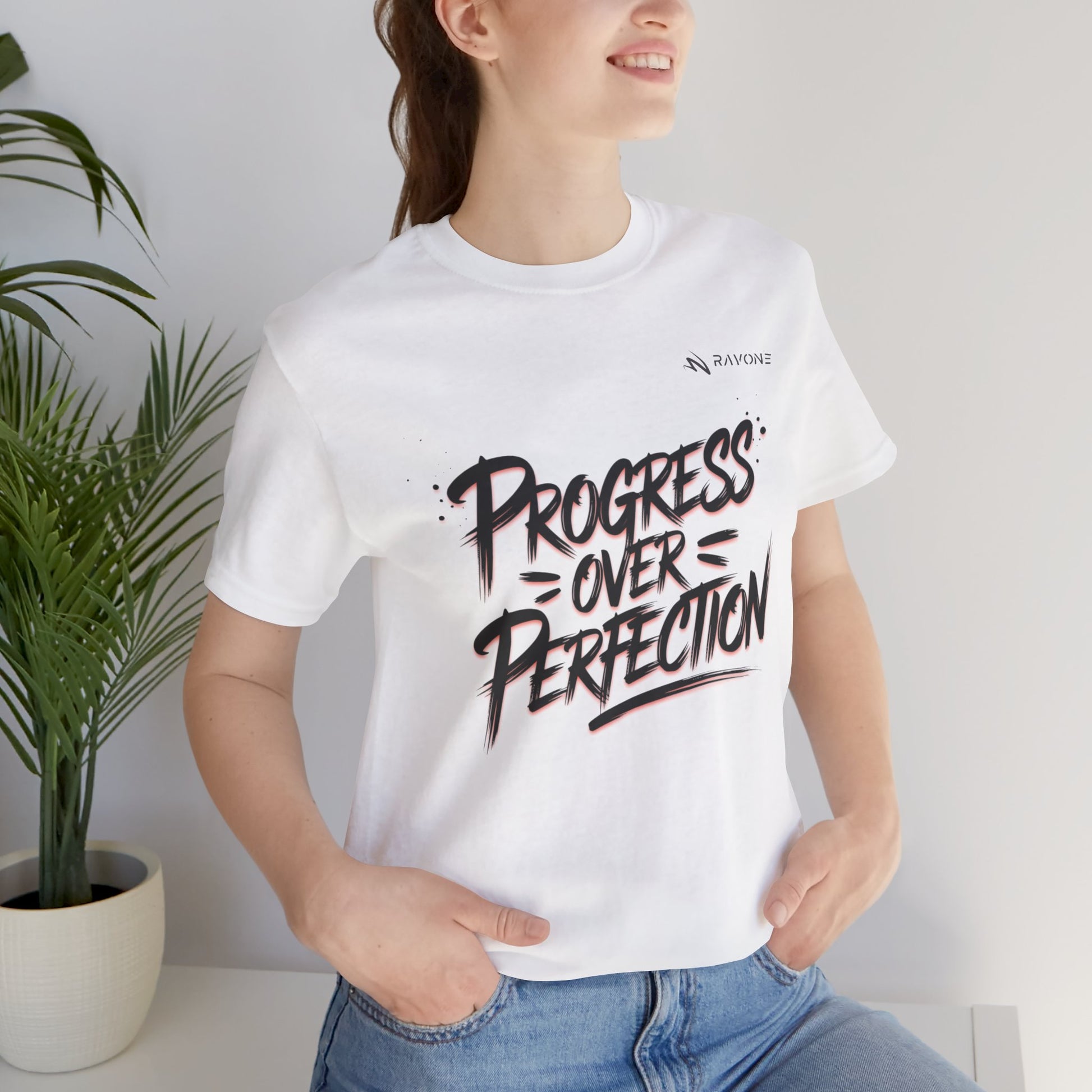 "Progress Over Perfection" Unisex Tee