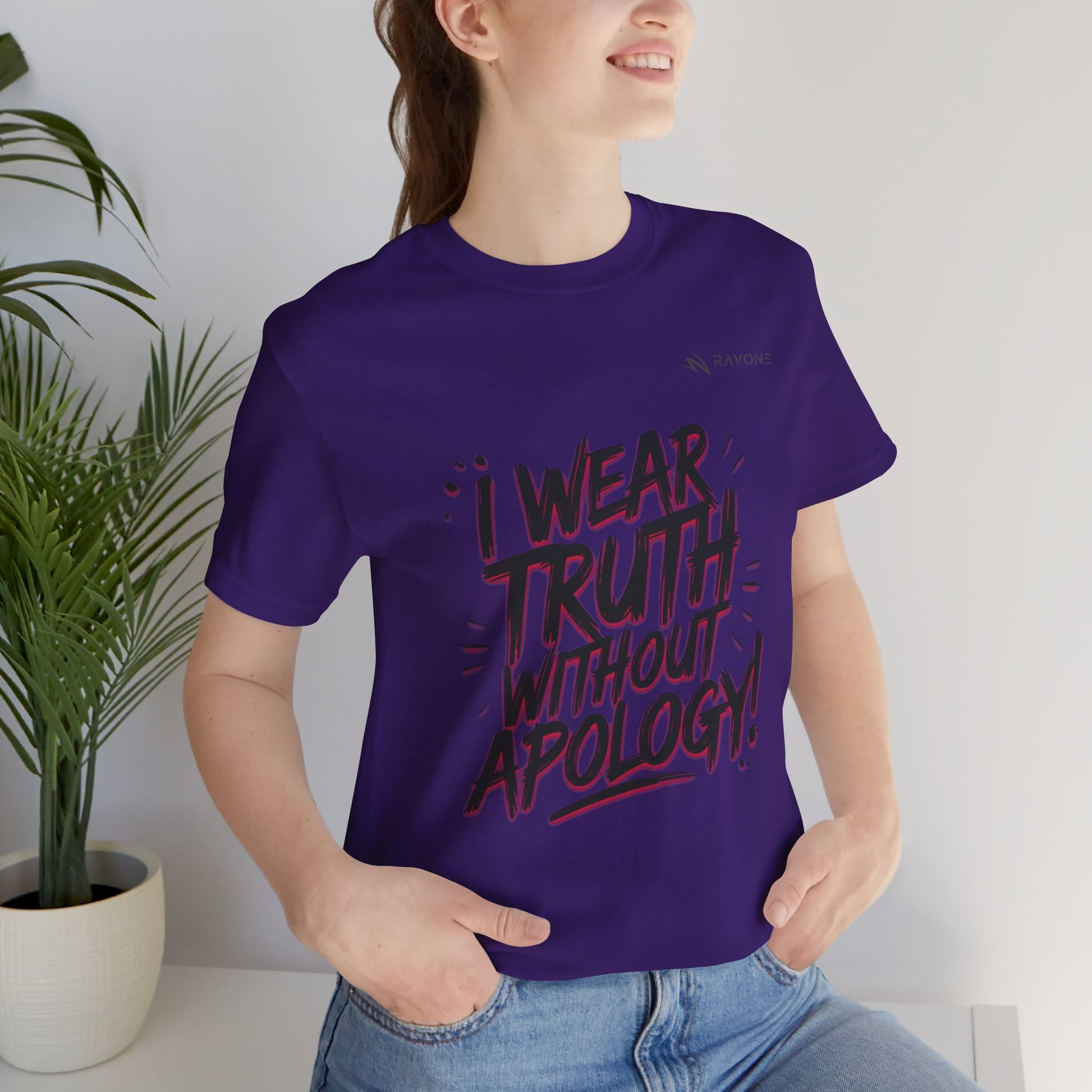 "I Wear Truth Without Apology" Unisex Tee