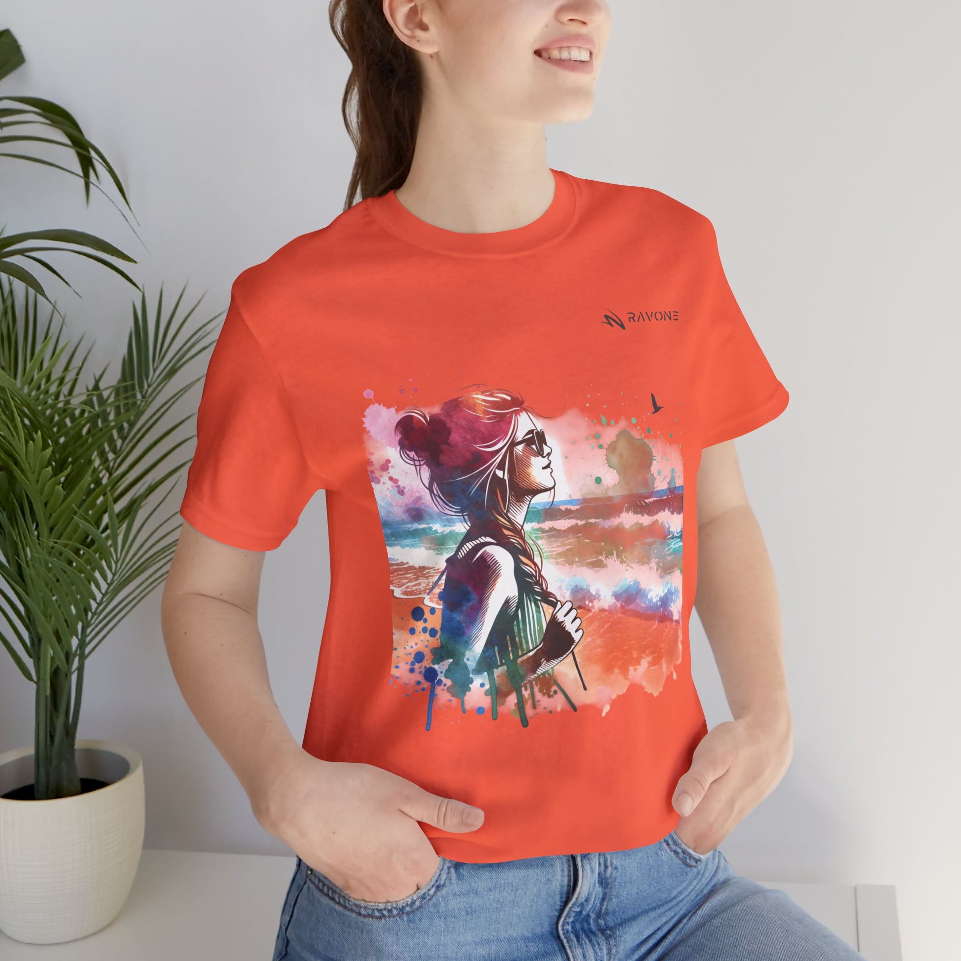 "Waves of Her Own" Unisex Tee