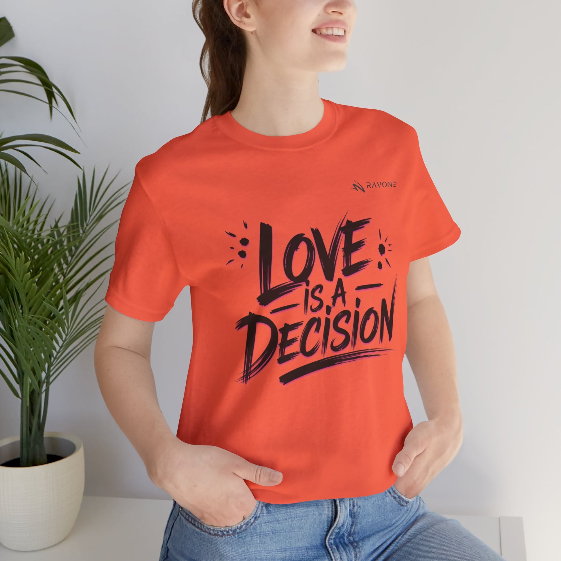"Love is a Decision" Unisex Tee