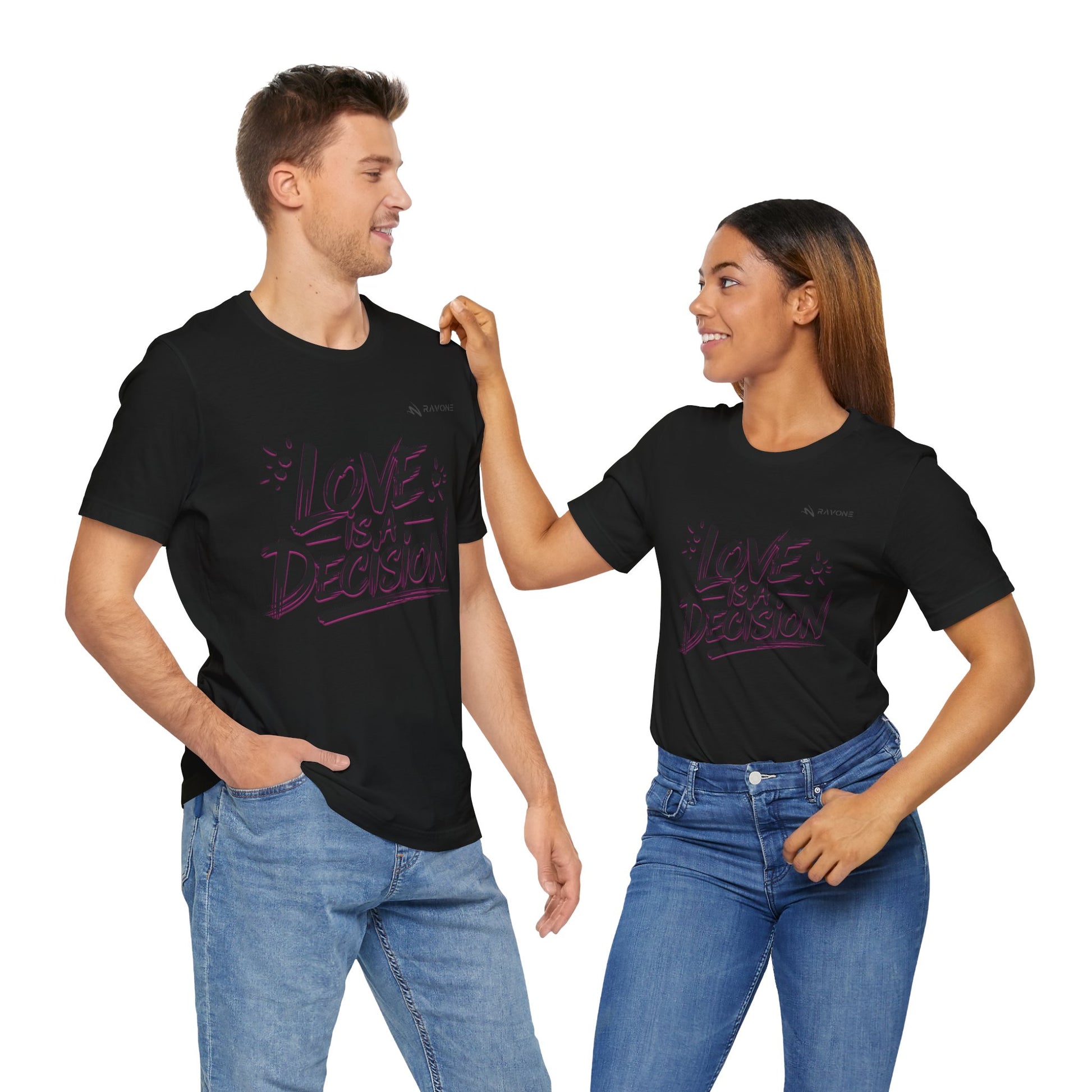 "Love is a Decision" Unisex Tee