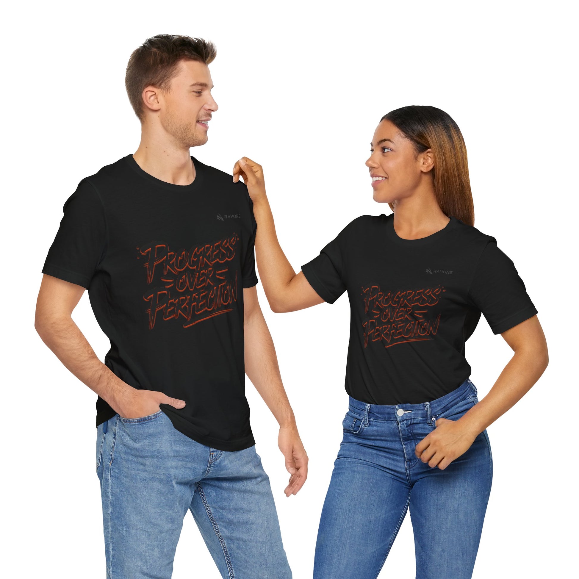 "Progress Over Perfection" Unisex Tee