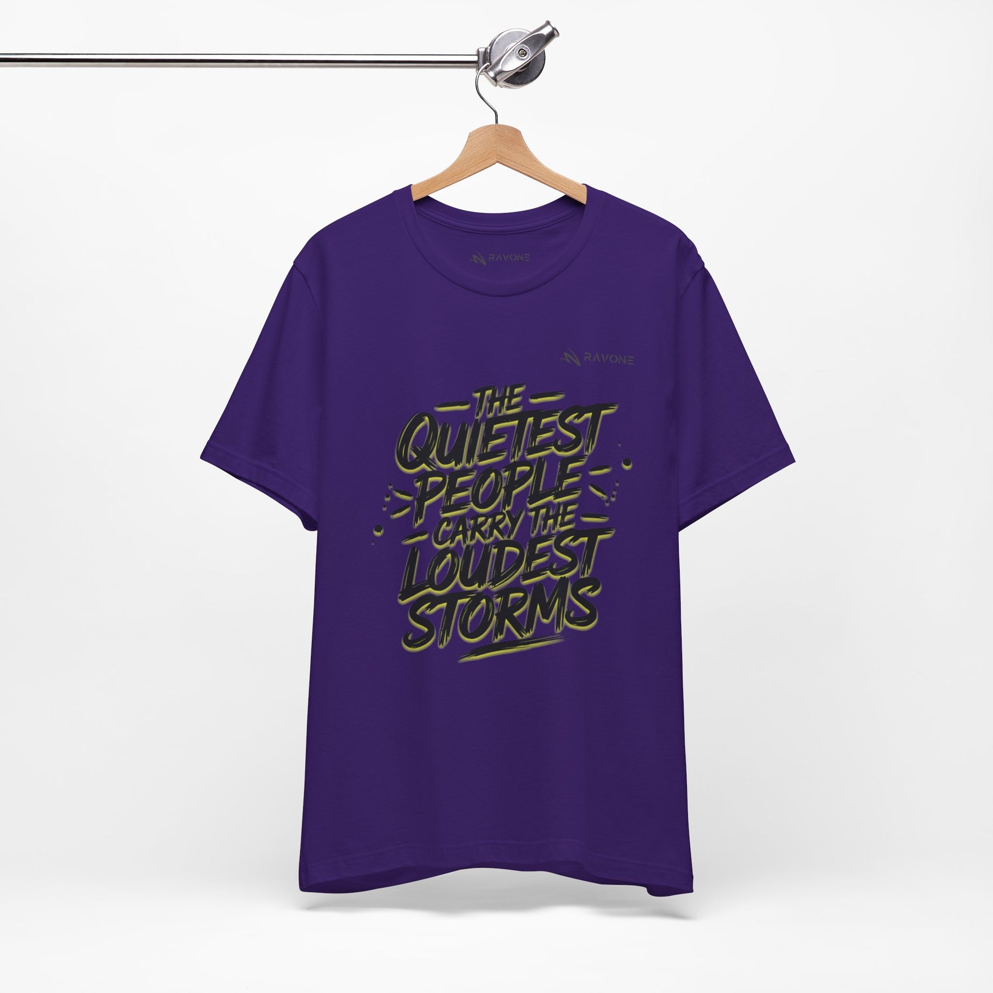 "The Quietest People Carry the Loudest Storms" Unisex Tee