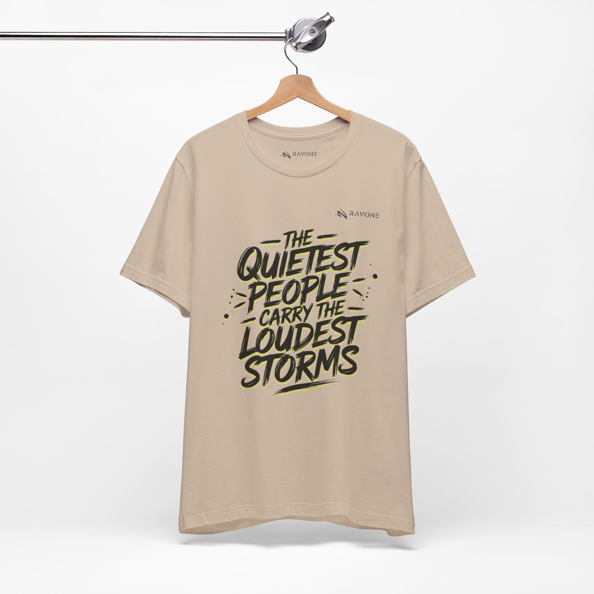 "The Quietest People Carry the Loudest Storms" Unisex Tee