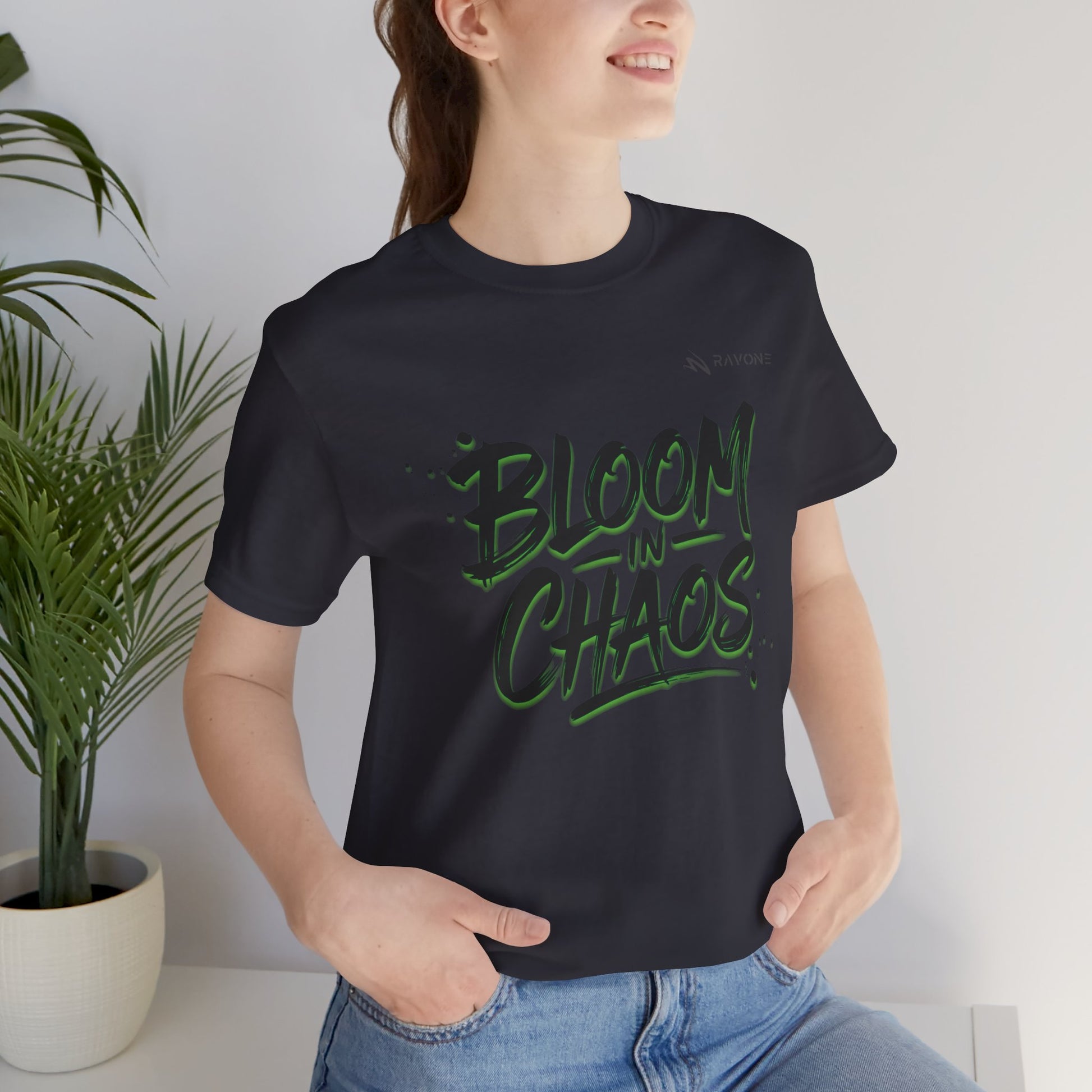 "Bloom in Chaos" Unisex Tee