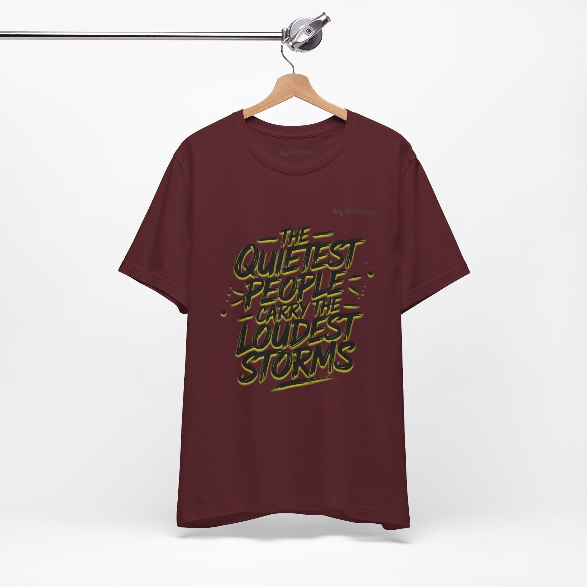 "The Quietest People Carry the Loudest Storms" Unisex Tee