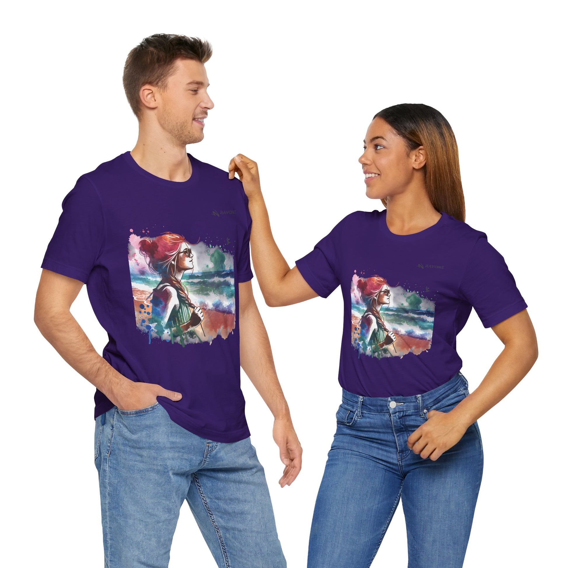 "Waves of Her Own" Unisex Tee