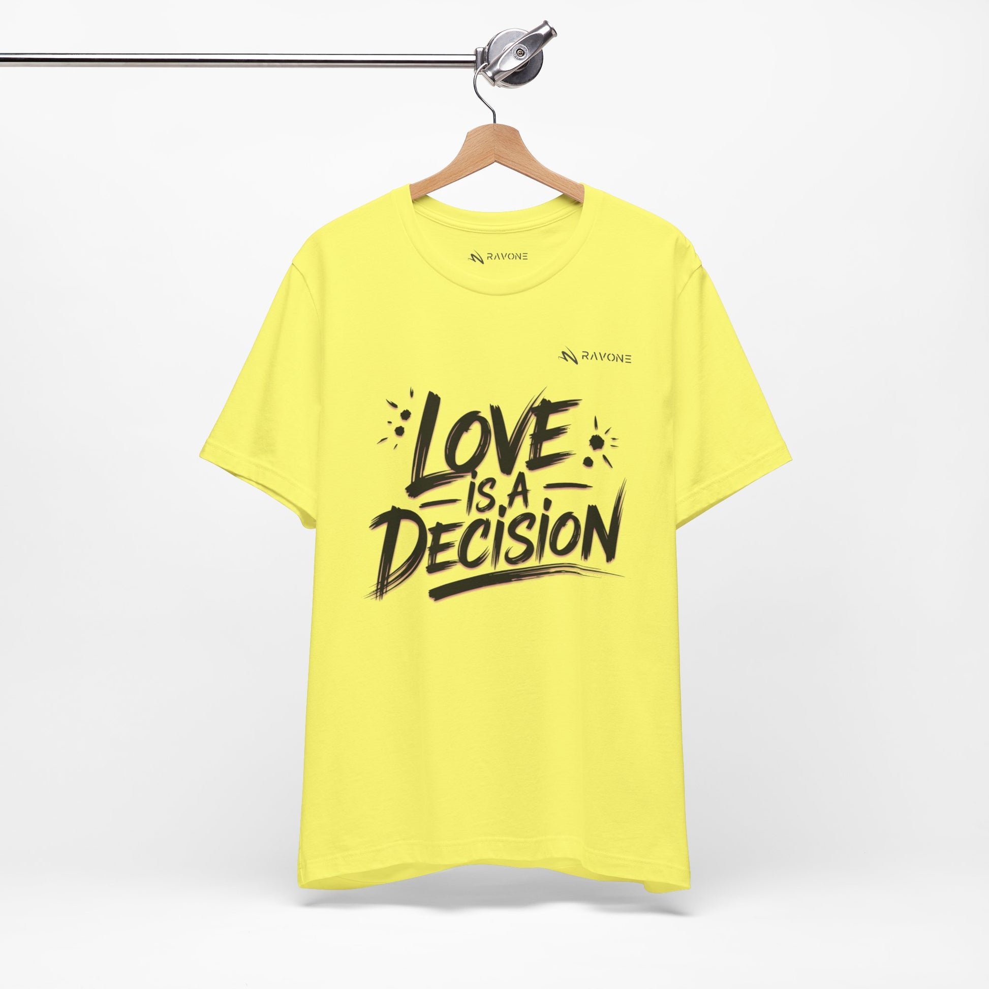 "Love is a Decision" Unisex Tee