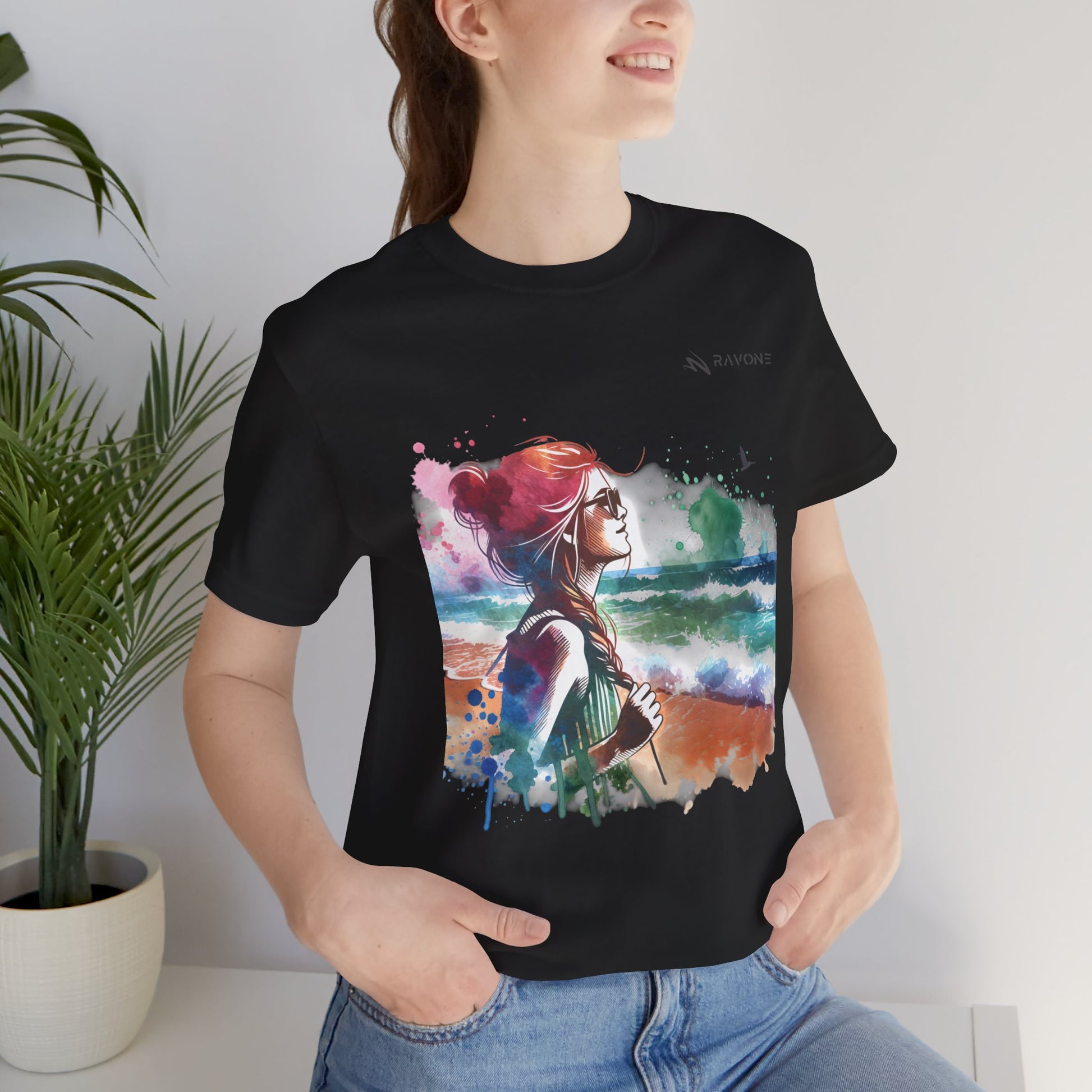 "Waves of Her Own" Unisex Tee