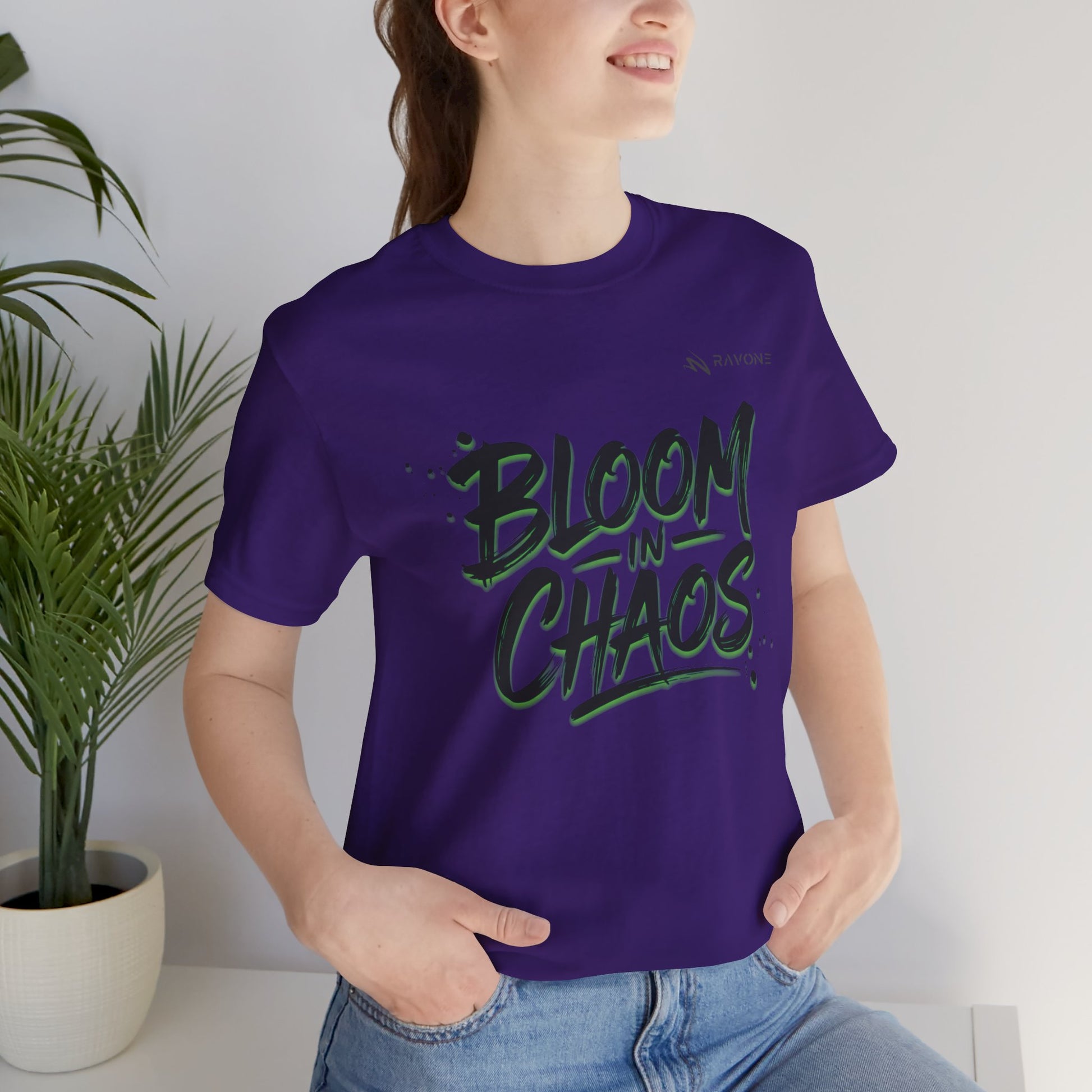 "Bloom in Chaos" Unisex Tee