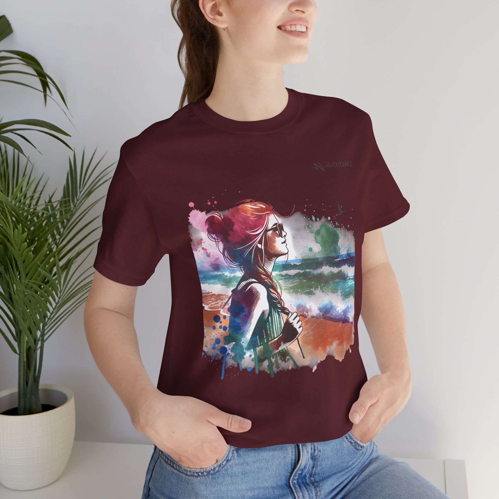 "Waves of Her Own" Unisex Tee