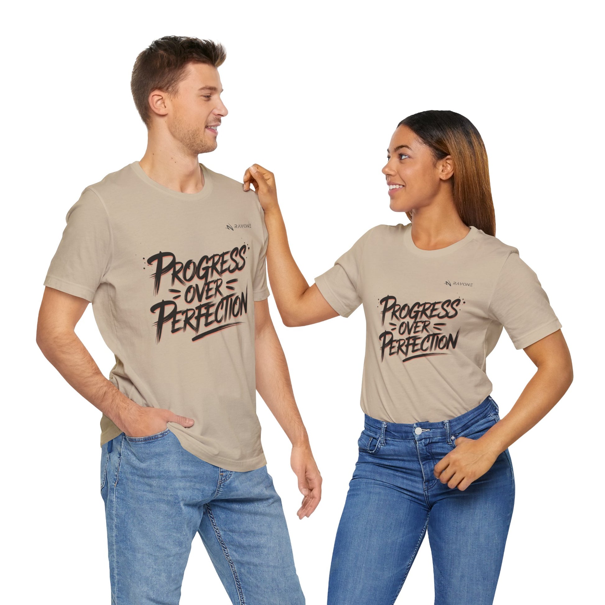 "Progress Over Perfection" Unisex Tee