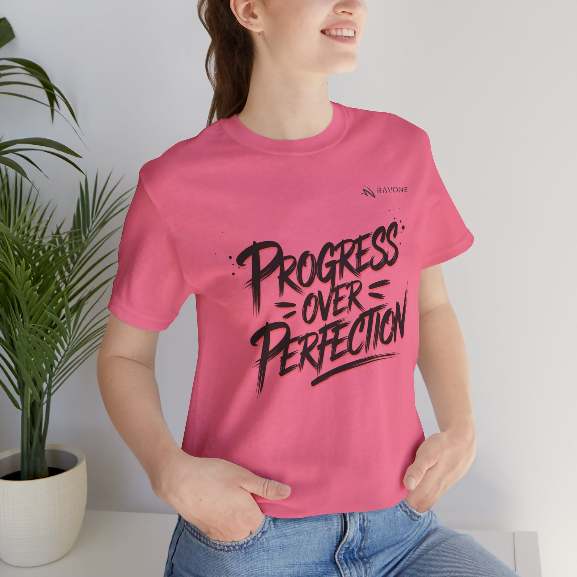 "Progress Over Perfection" Unisex Tee