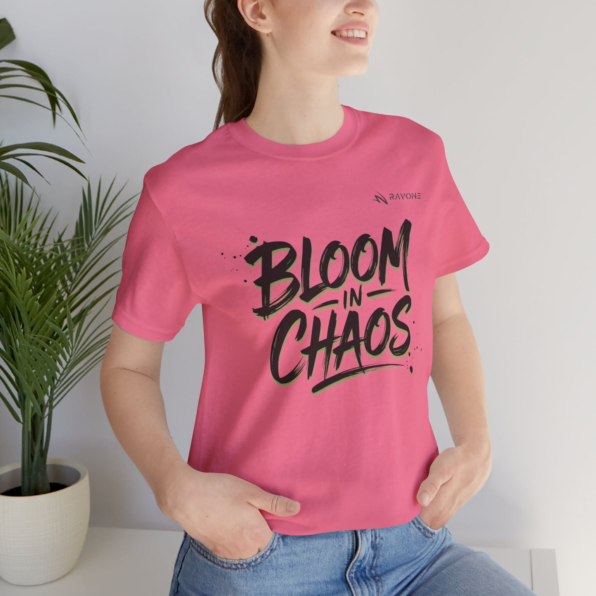 "Bloom in Chaos" Unisex Tee