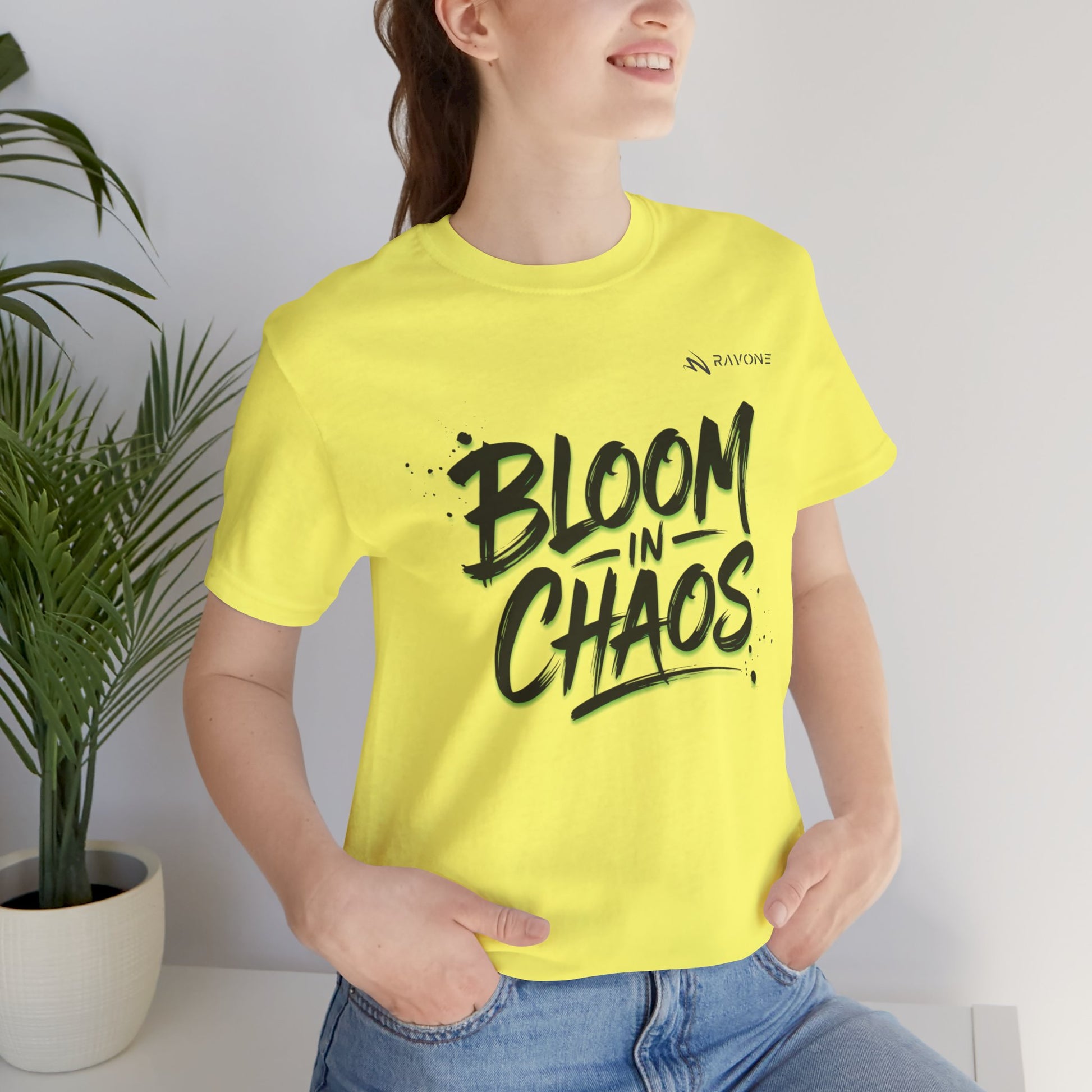 "Bloom in Chaos" Unisex Tee