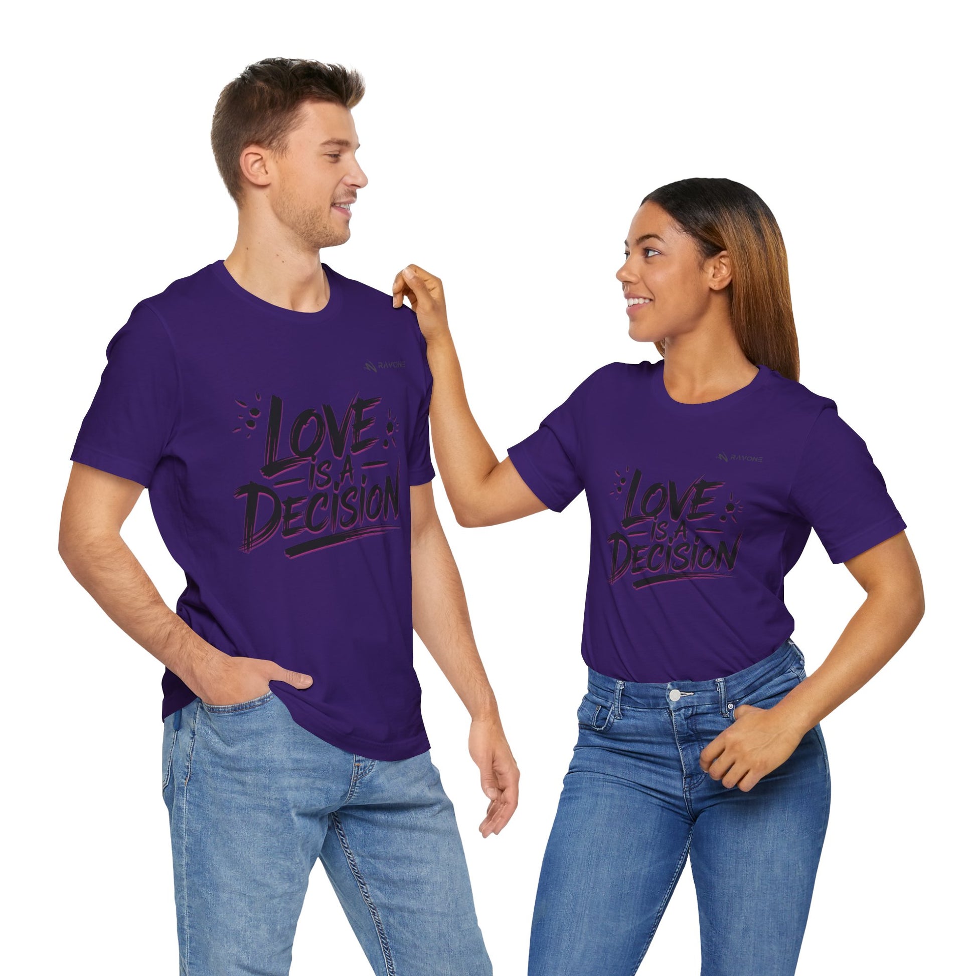 "Love is a Decision" Unisex Tee
