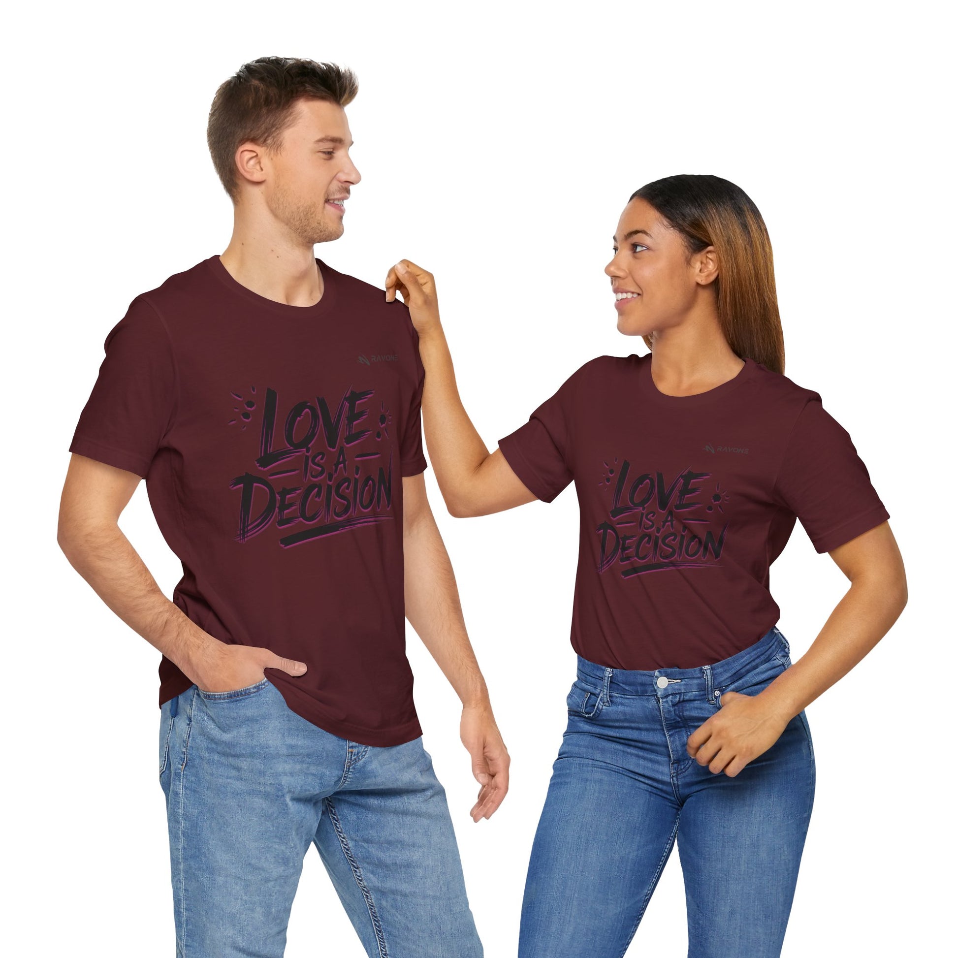 "Love is a Decision" Unisex Tee