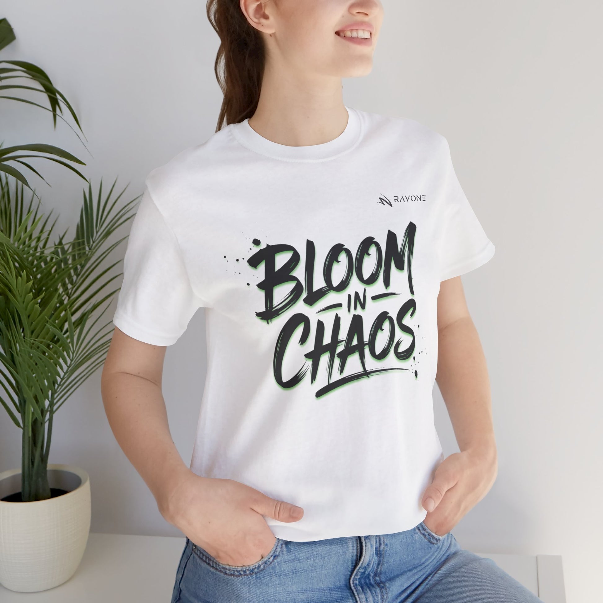 "Bloom in Chaos" Unisex Tee