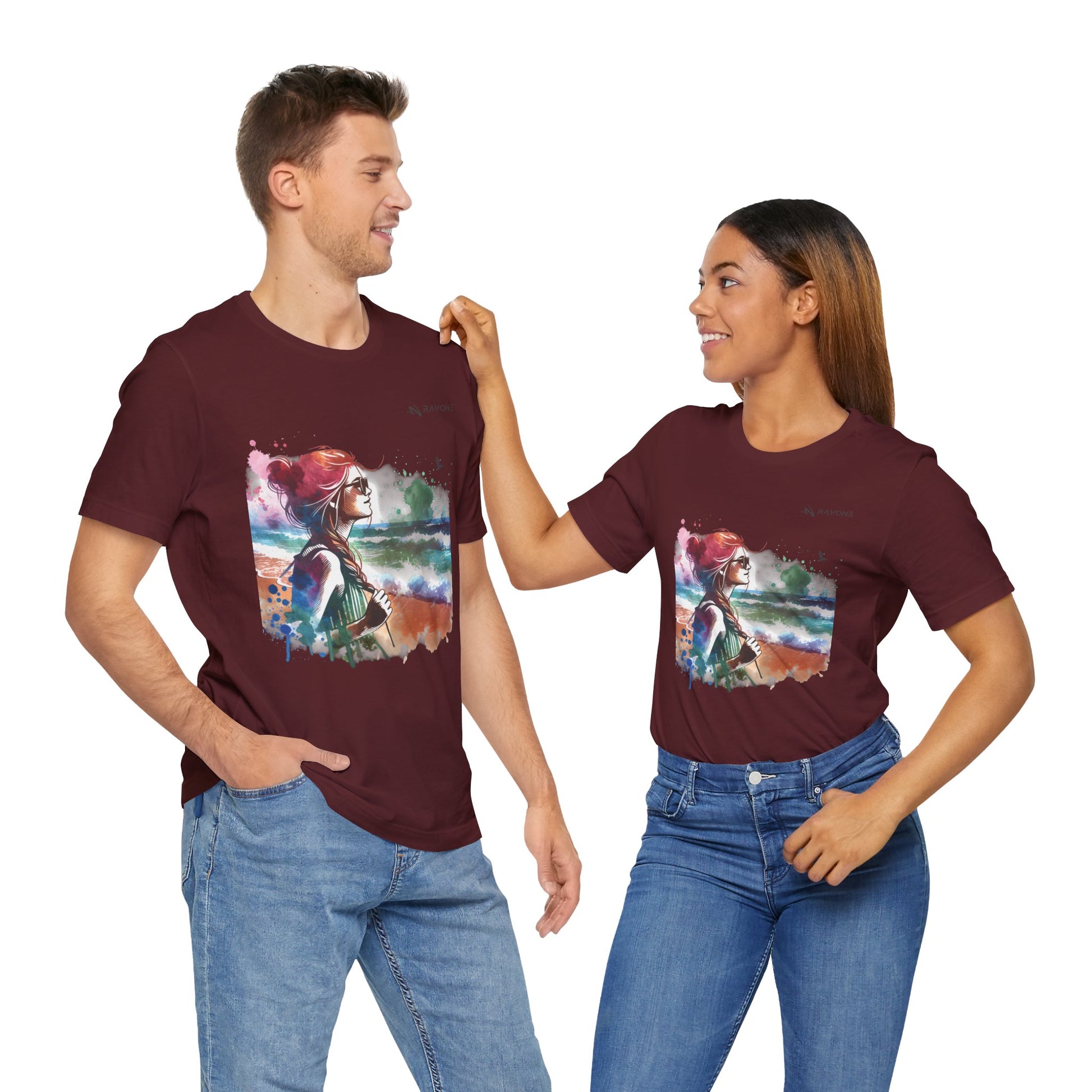 "Waves of Her Own" Unisex Tee