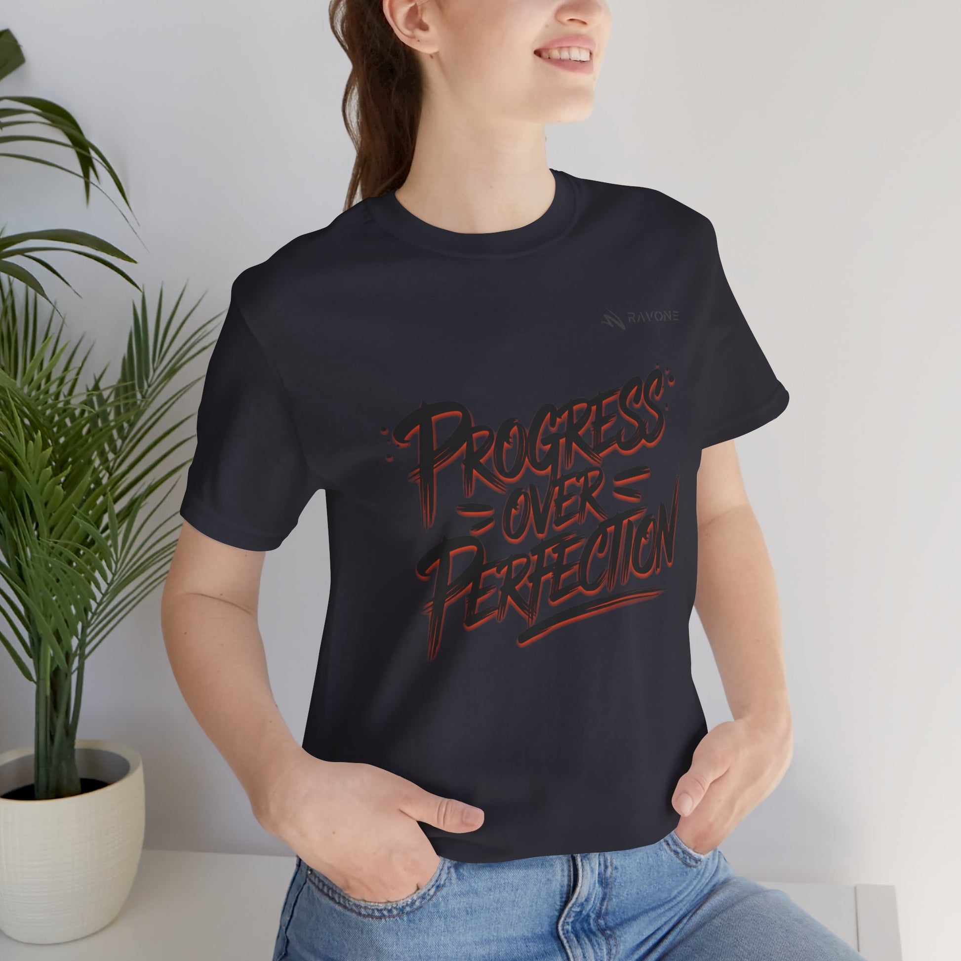 "Progress Over Perfection" Unisex Tee