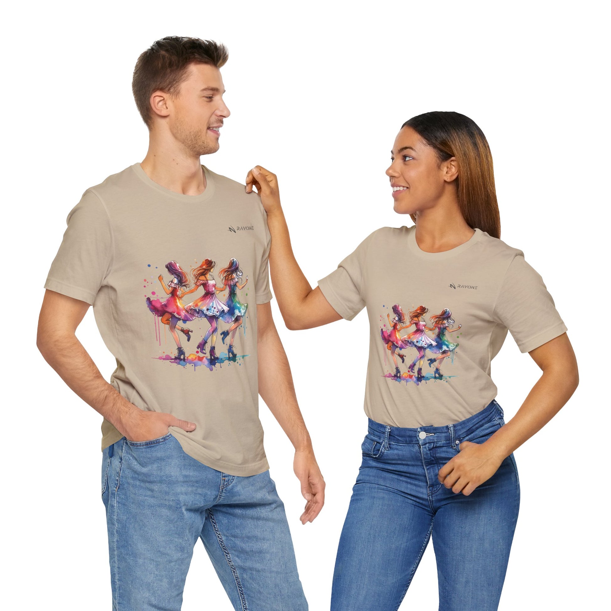 "Color Rhythm" Unisex Tee